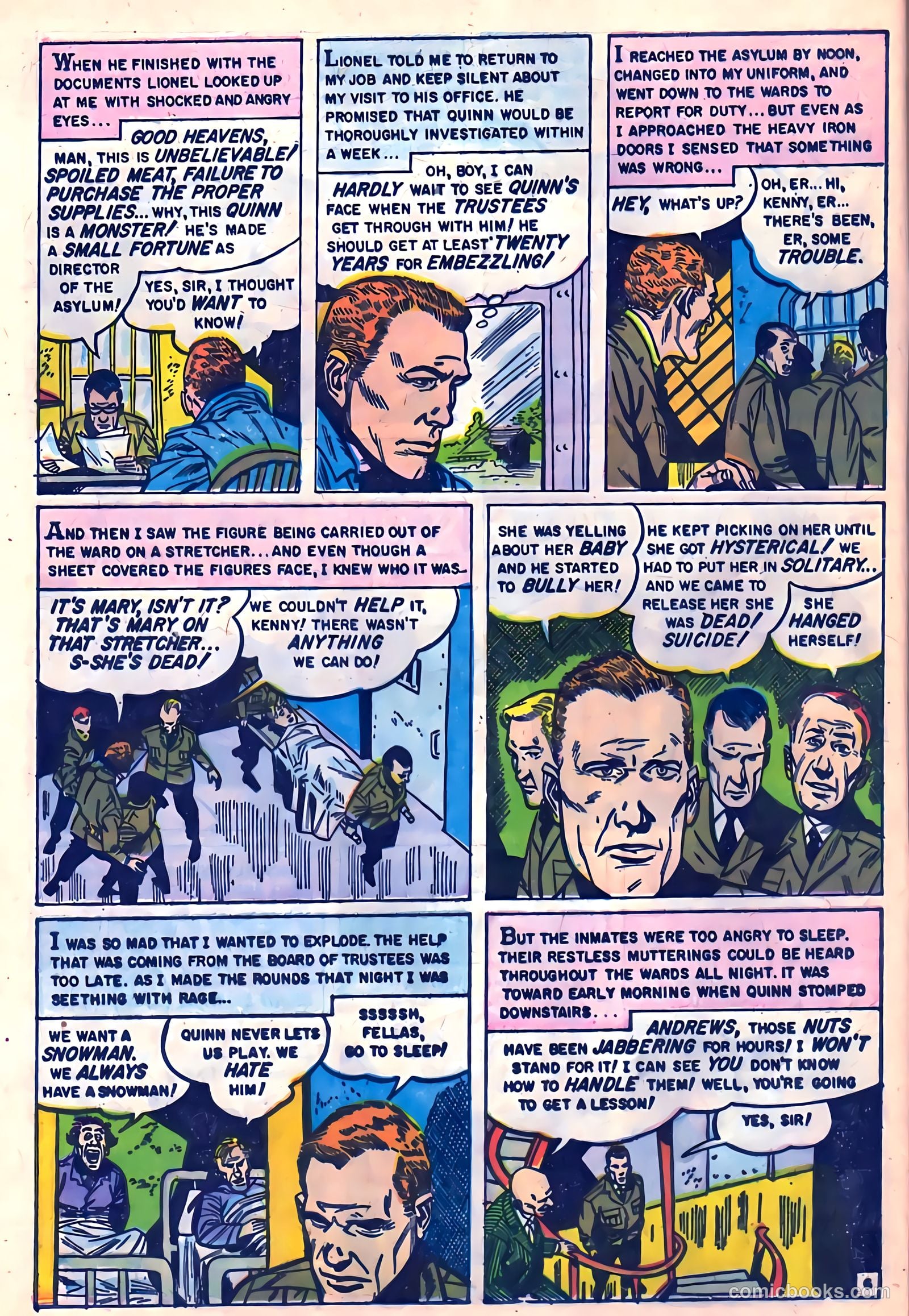 Mysterious Adventures #22 — page 8 of 36