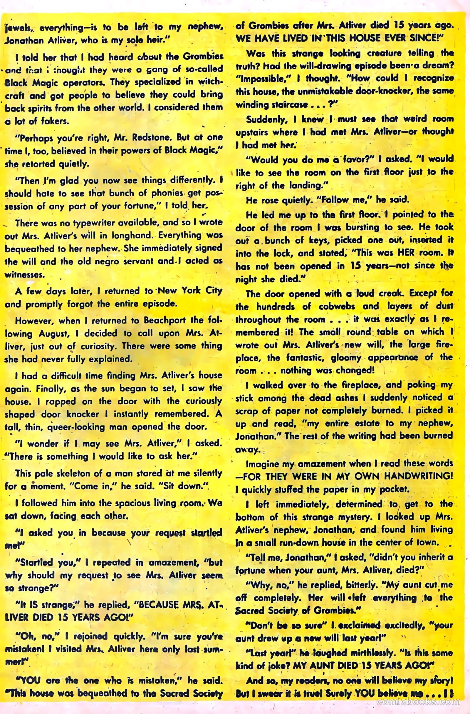 Mysterious Adventures #22 — page 19 of 36