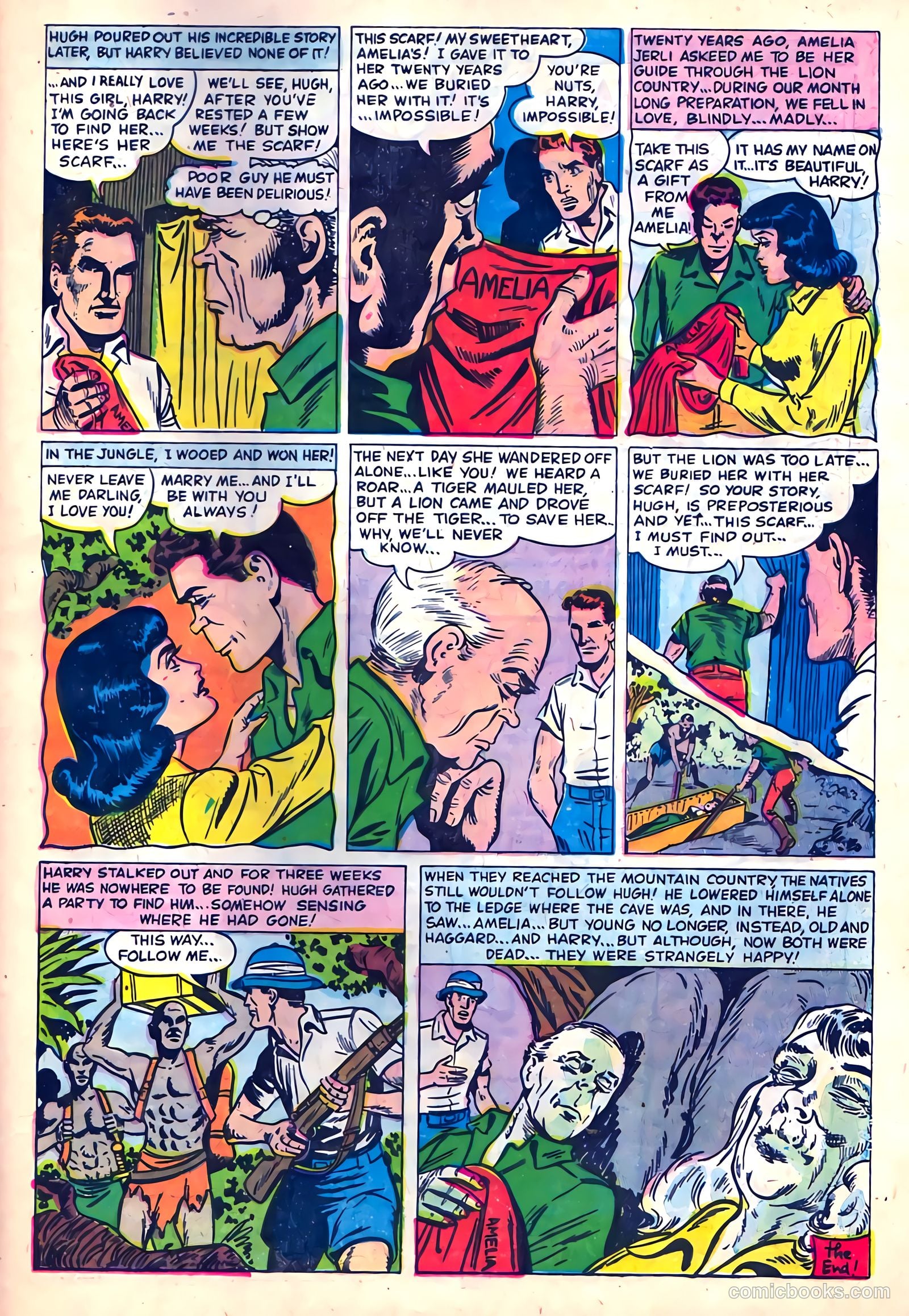 Mysterious Adventures #22 — page 33 of 36