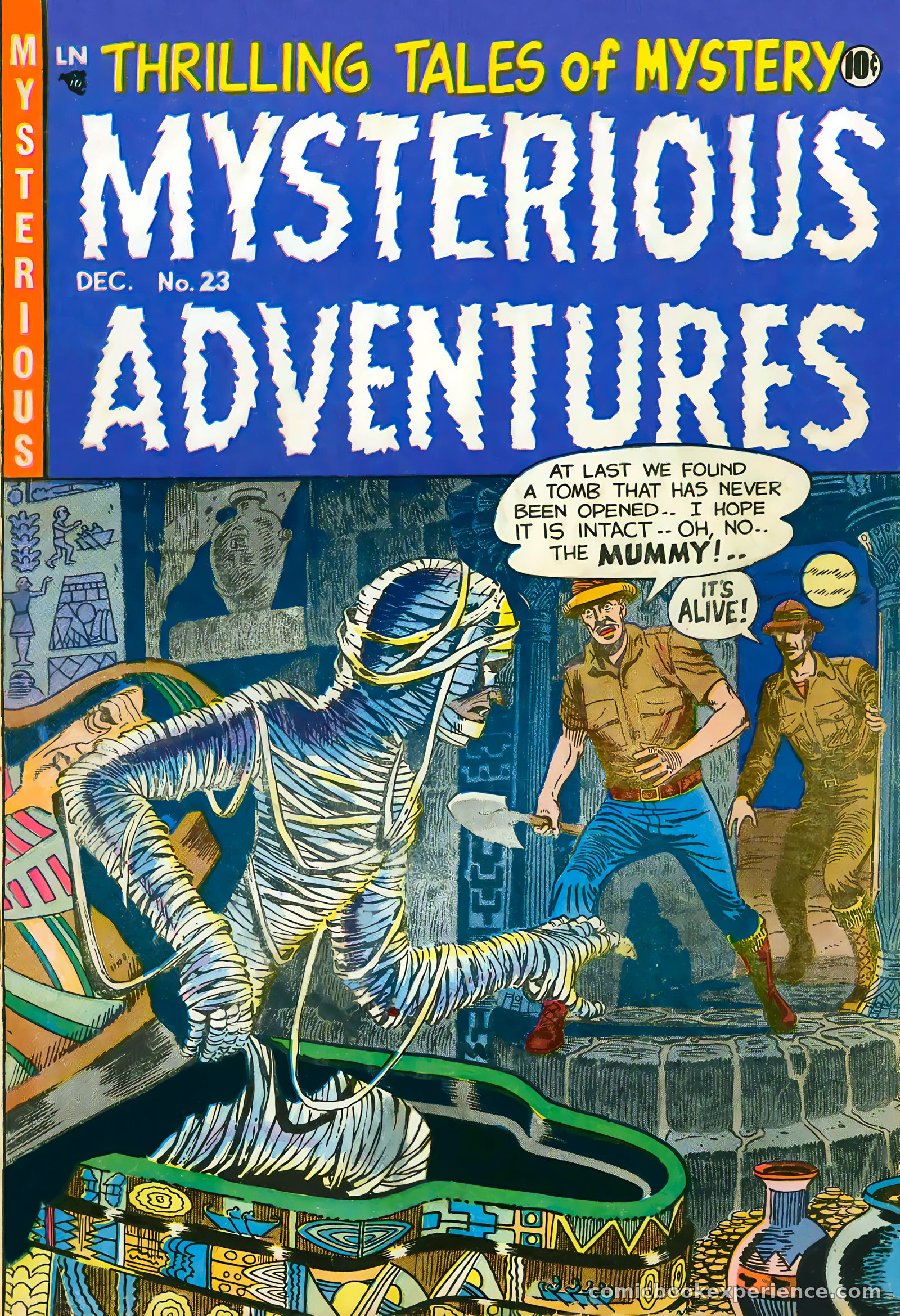 Mysterious Adventures #23 — page 1 of 36