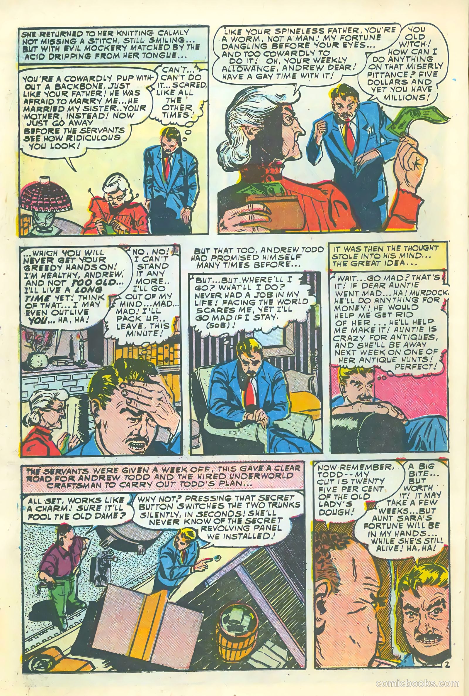Mysterious Adventures #23 — page 14 of 36