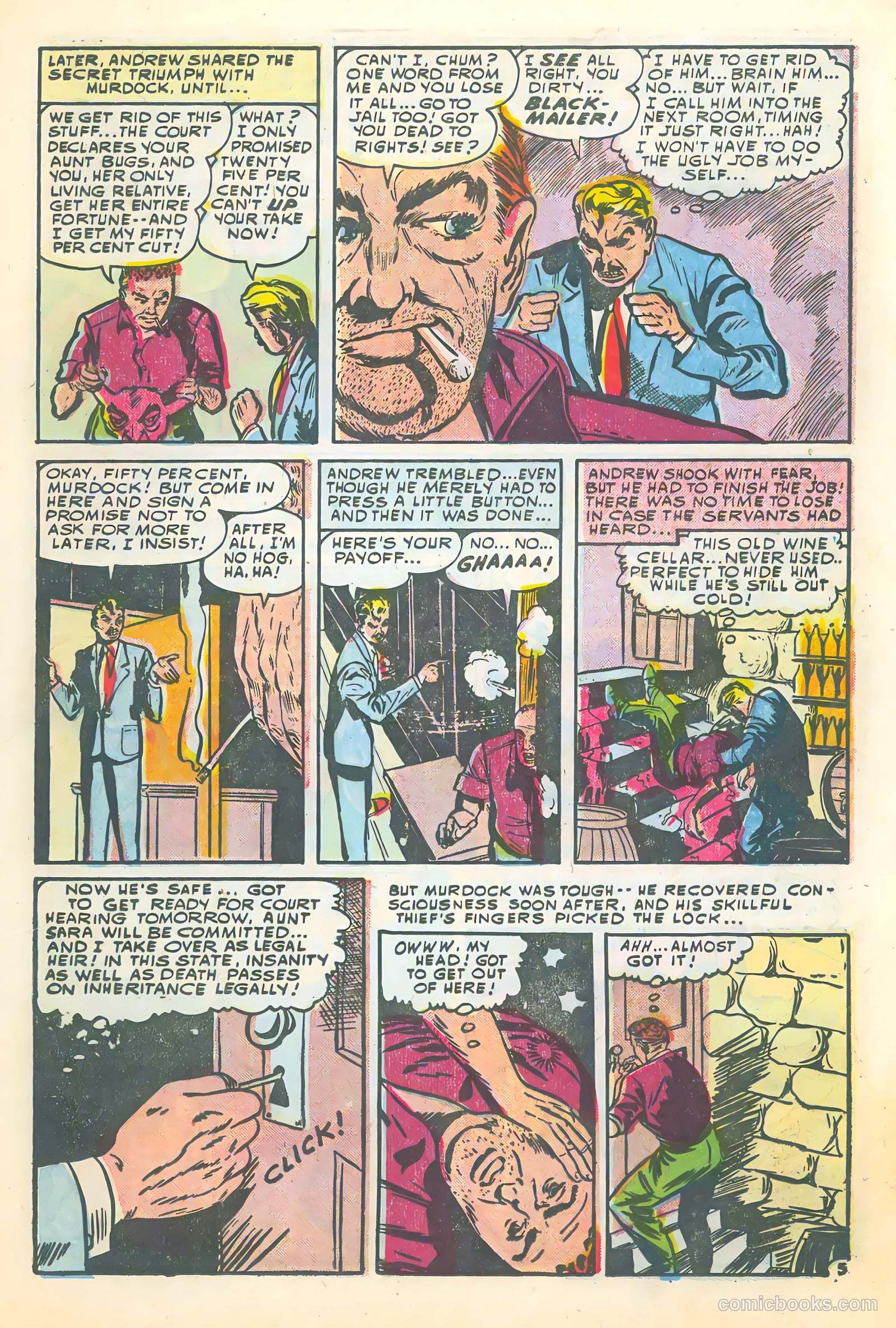 Mysterious Adventures #23 — page 17 of 36