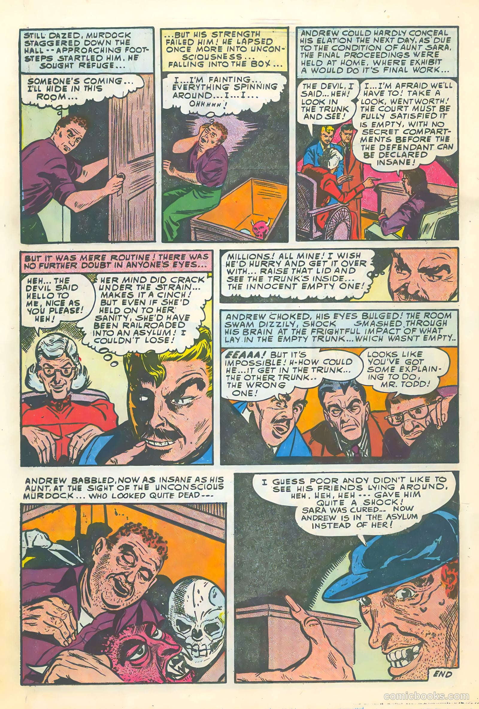 Mysterious Adventures #23 — page 18 of 36