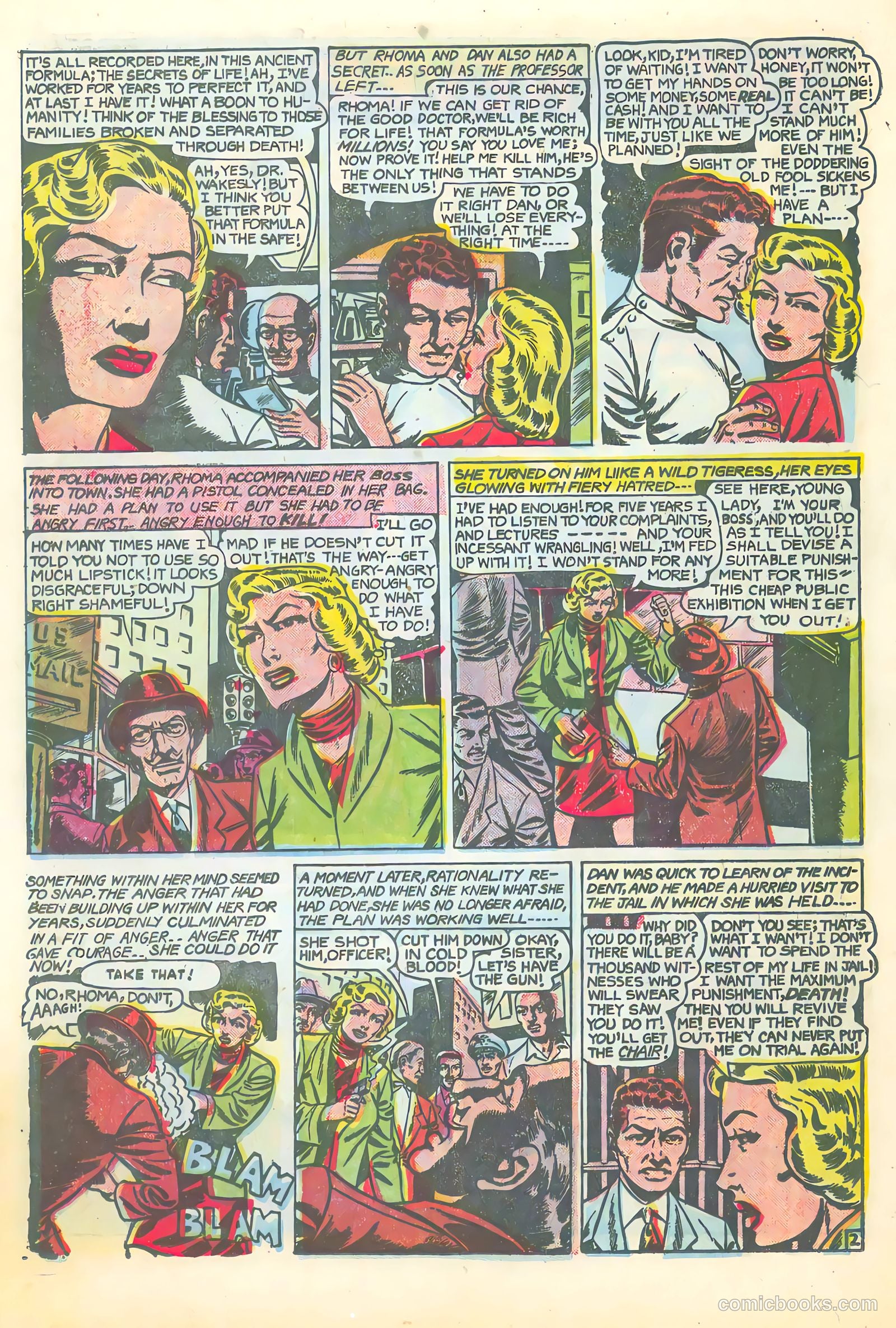 Mysterious Adventures #23 — page 20 of 36