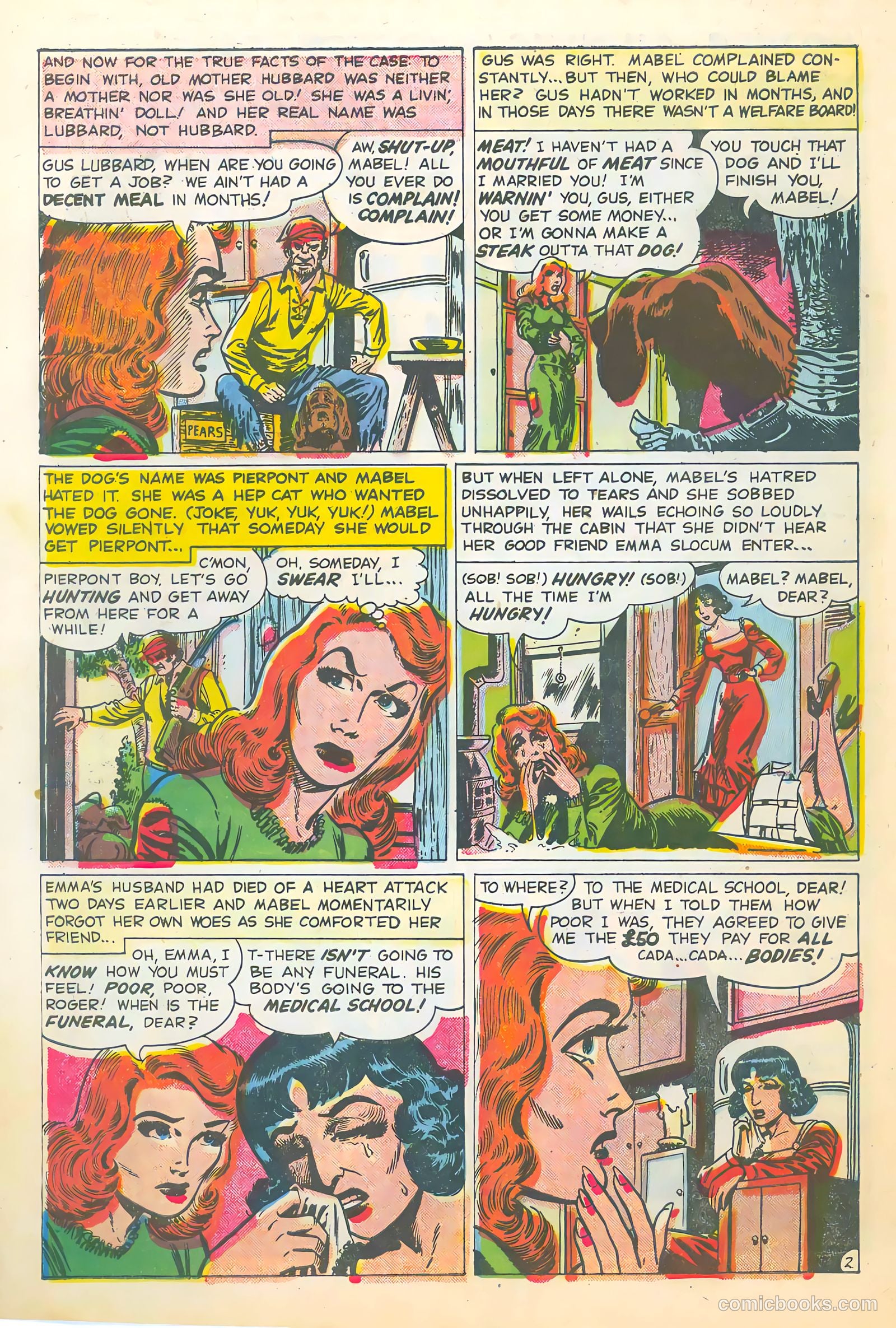 Mysterious Adventures #23 — page 30 of 36