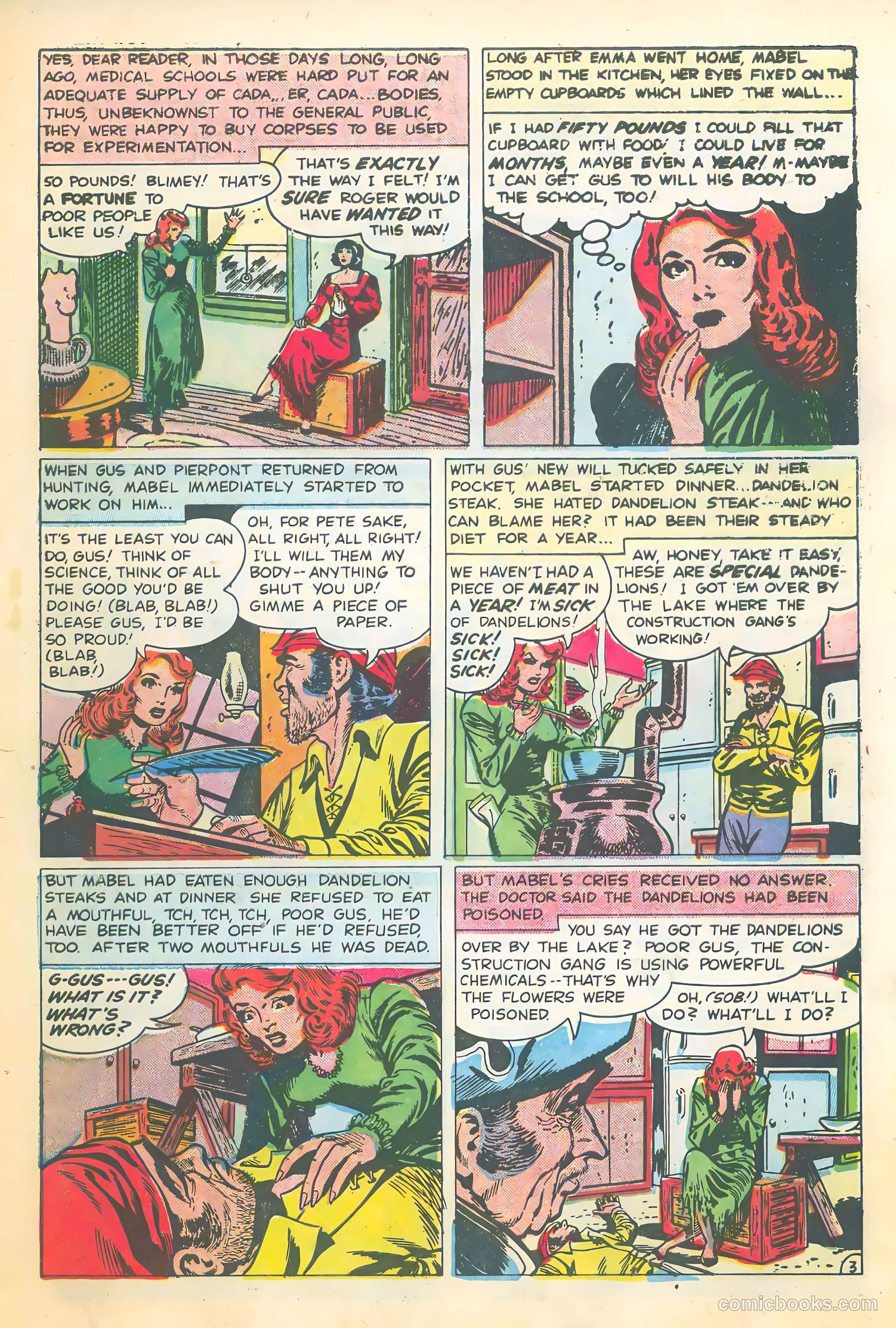 Mysterious Adventures #23 — page 31 of 36