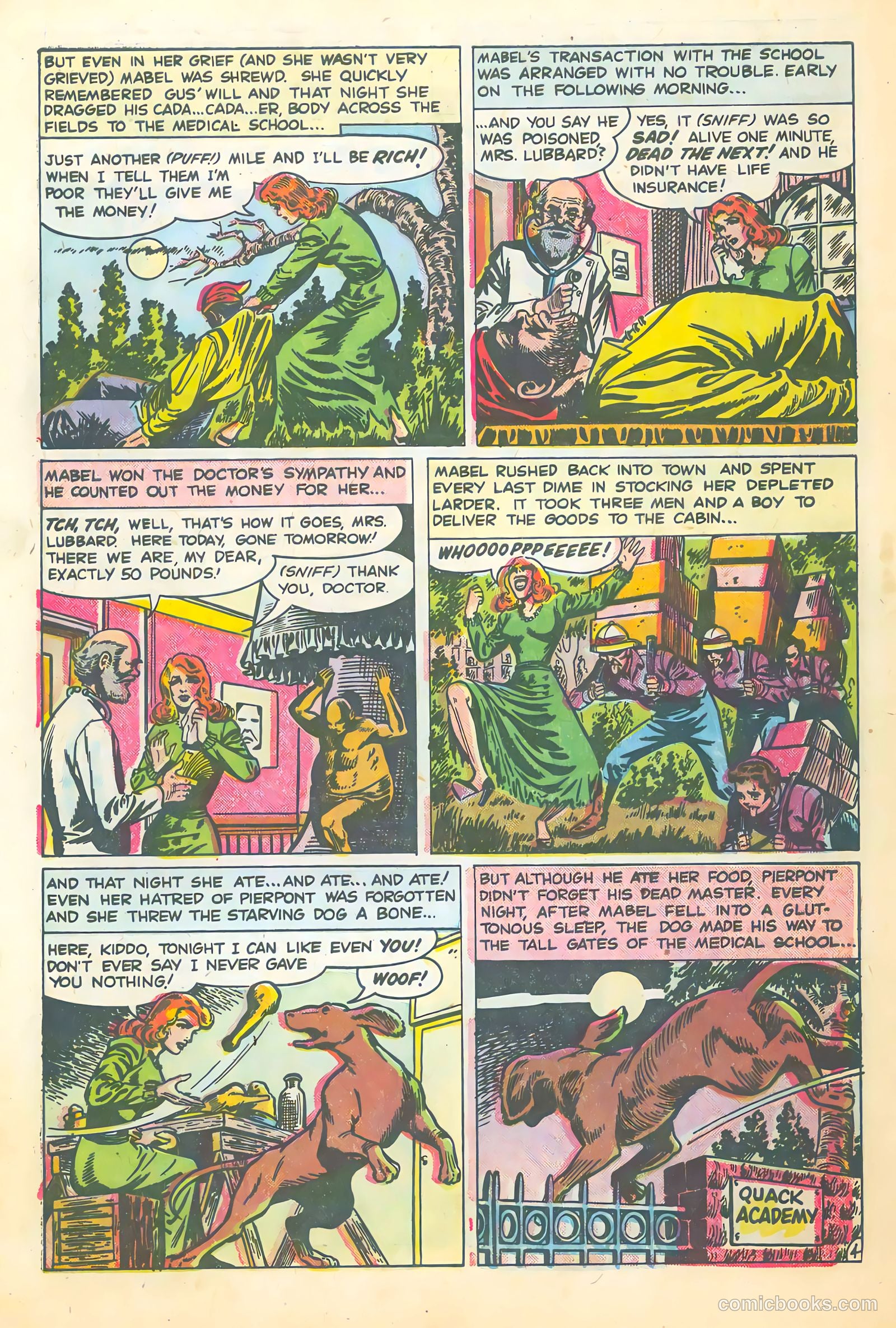 Mysterious Adventures #23 — page 32 of 36
