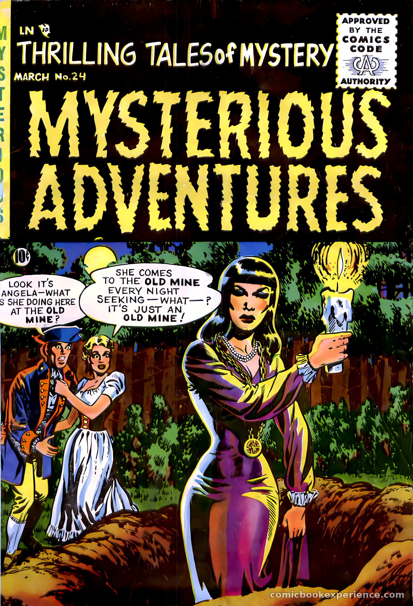Mysterious Adventures #24 — page 1 of 36