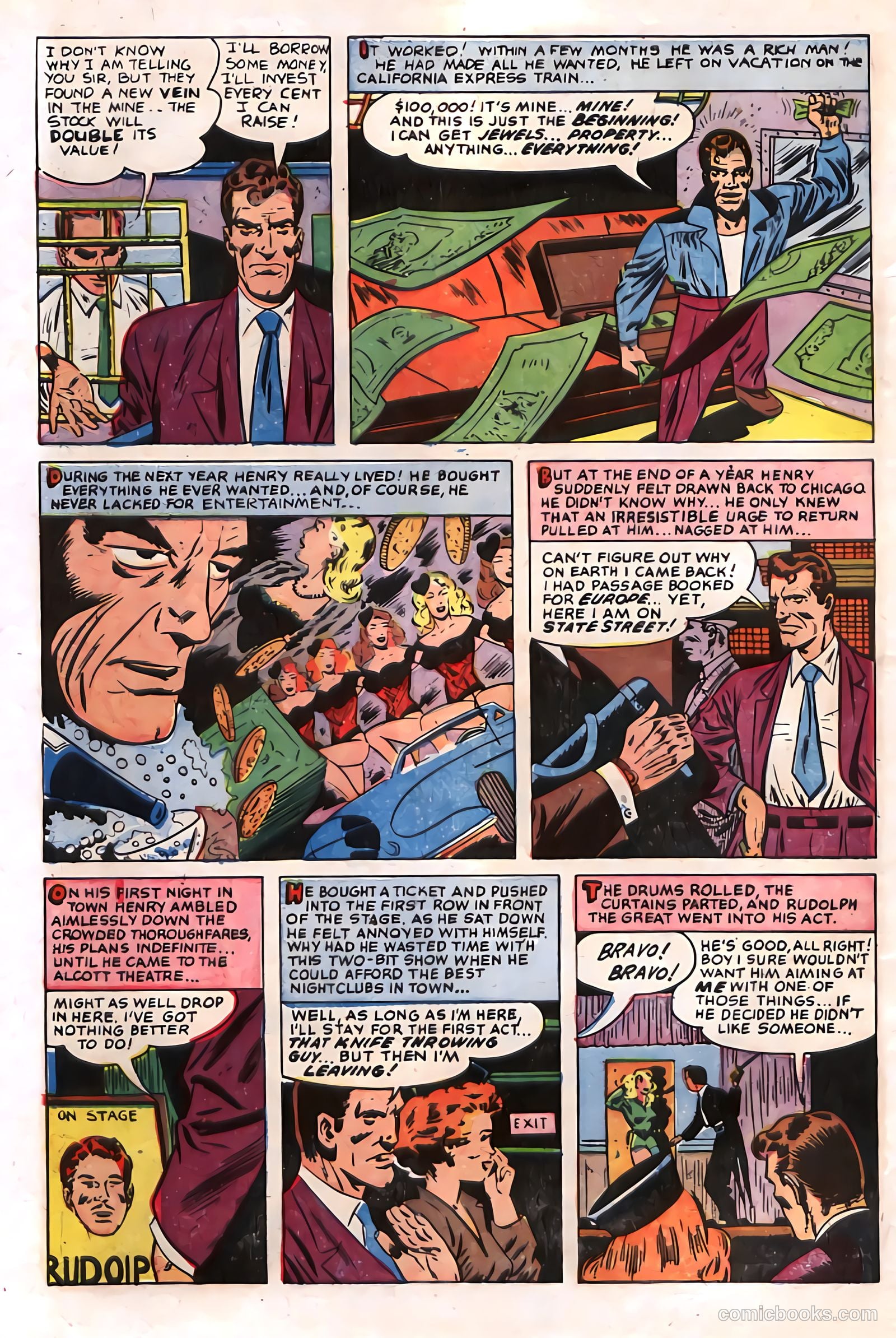 Mysterious Adventures #24 — page 6 of 36