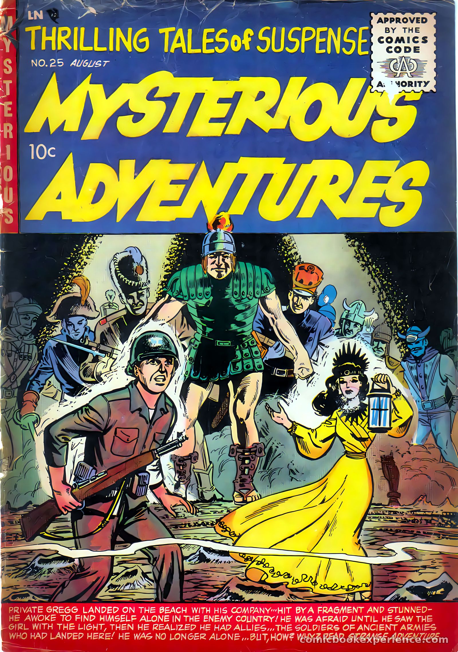 Mysterious Adventures #25 — page 1 of 36