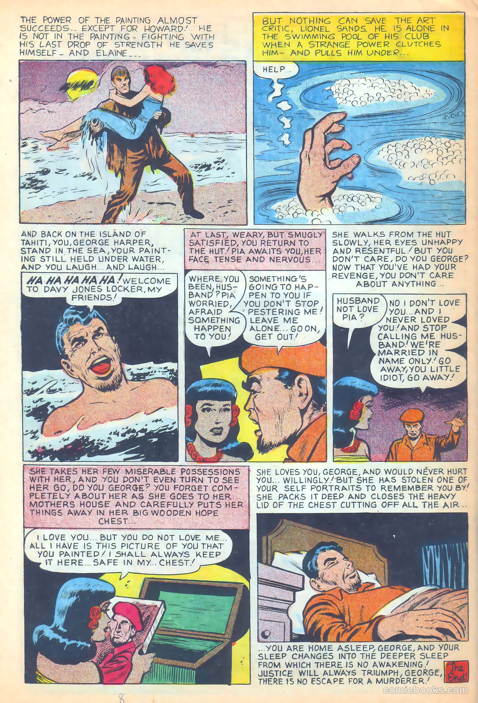 Mysterious Adventures #25 — page 8 of 36