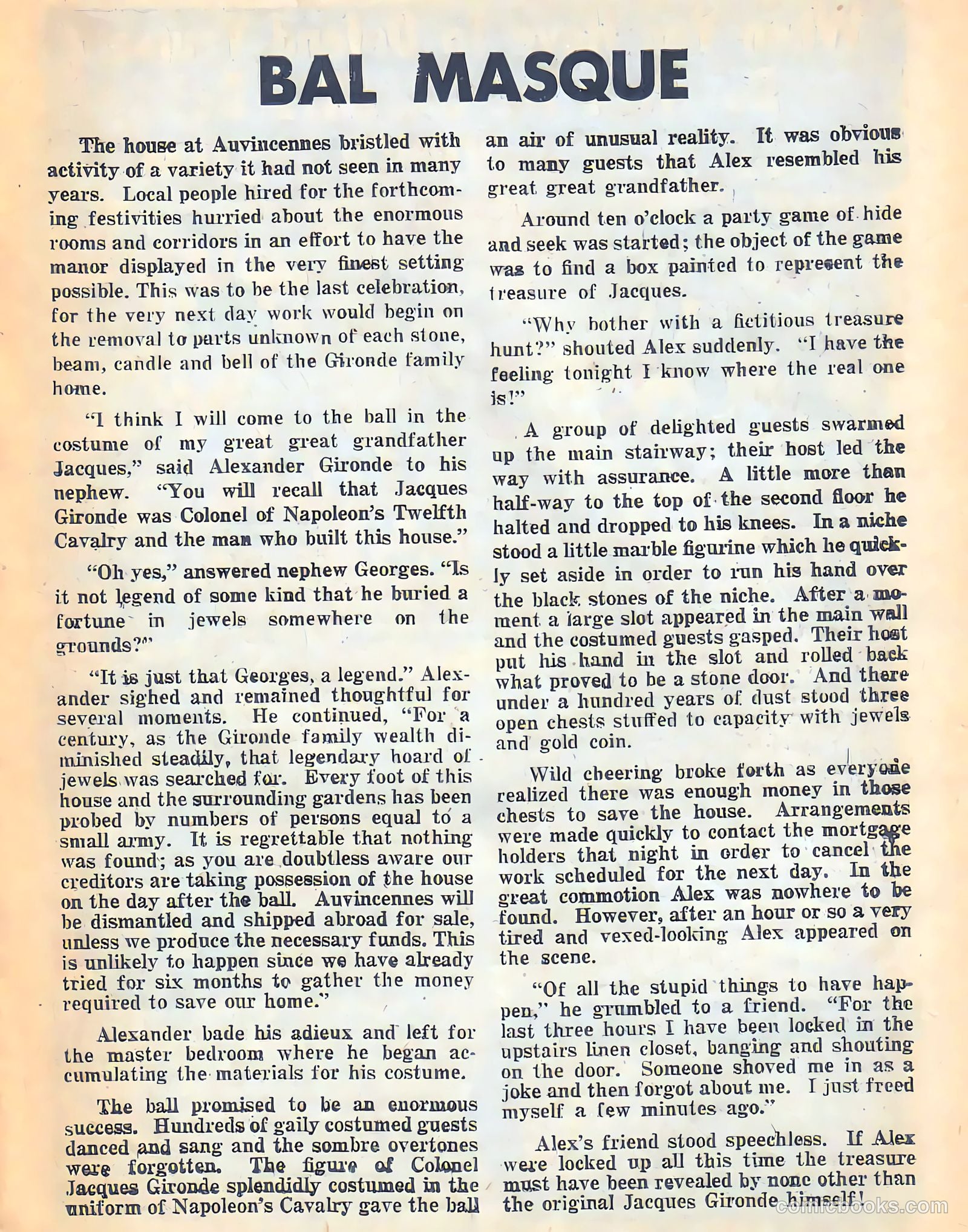 Mysterious Adventures #25 — page 27 of 36