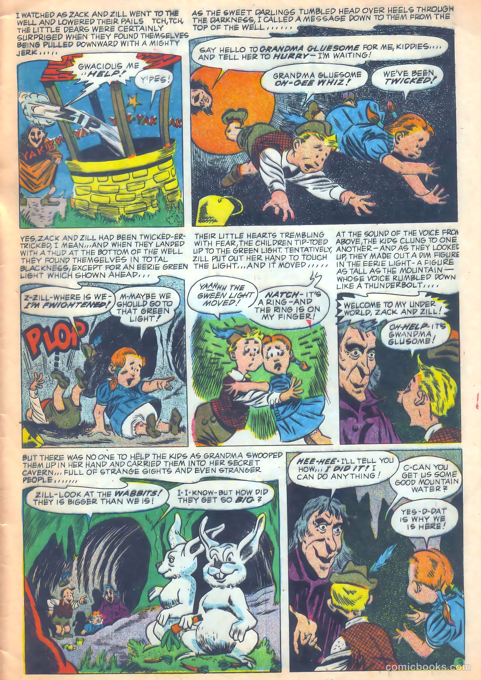 Mysterious Adventures #25 — page 31 of 36