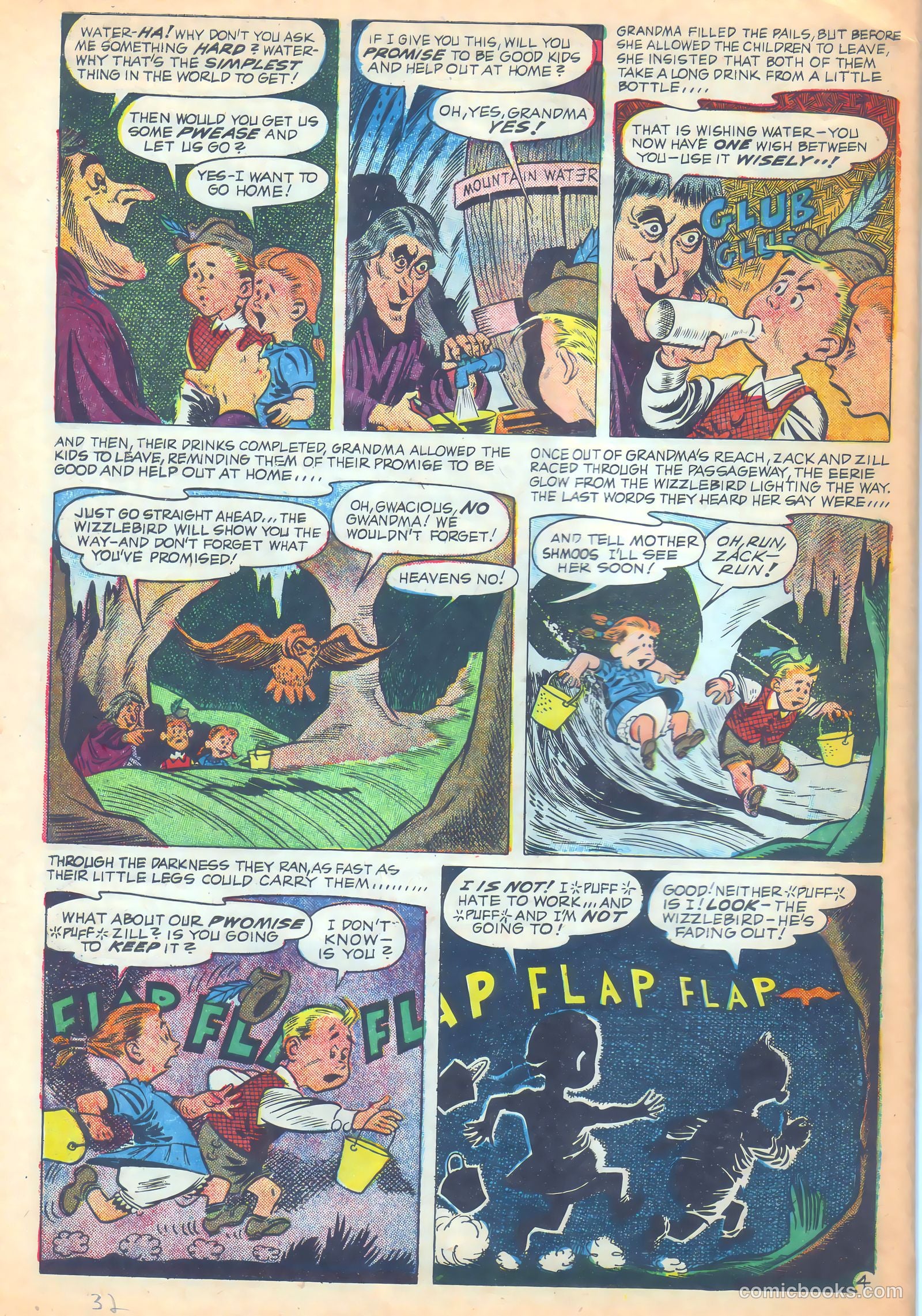 Mysterious Adventures #25 — page 32 of 36