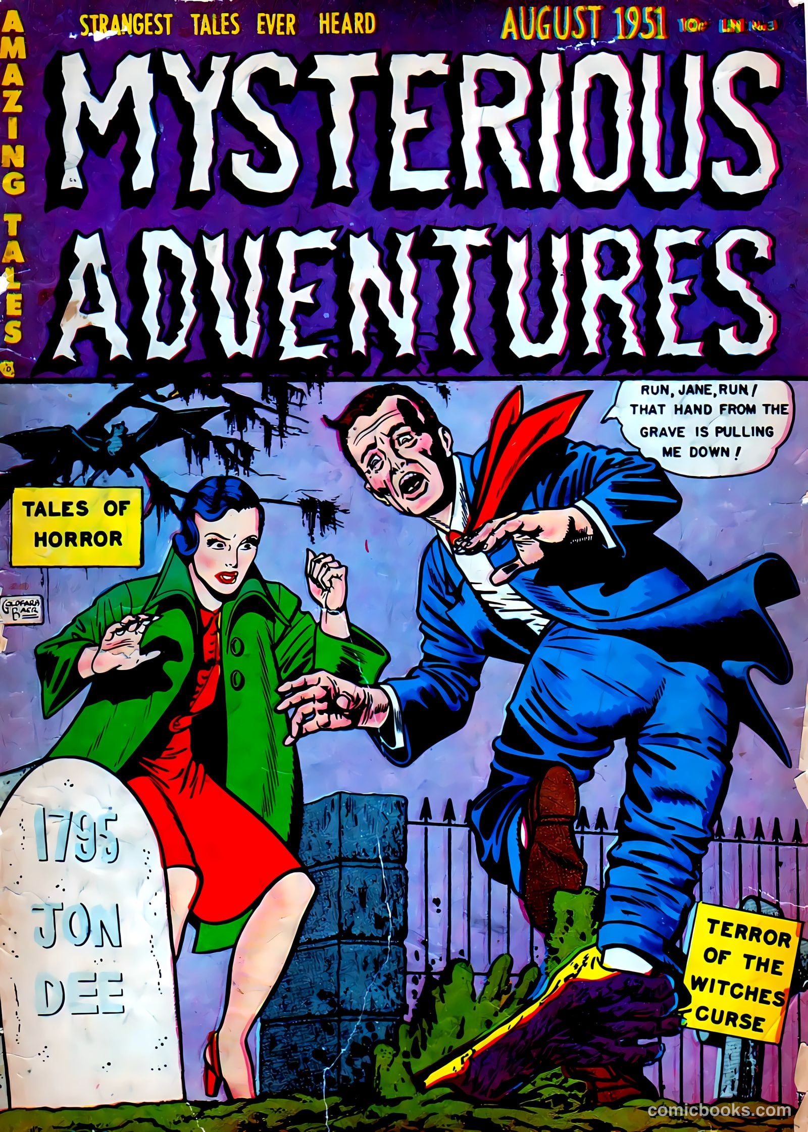 Mysterious Adventures #3 — page 1 of 36