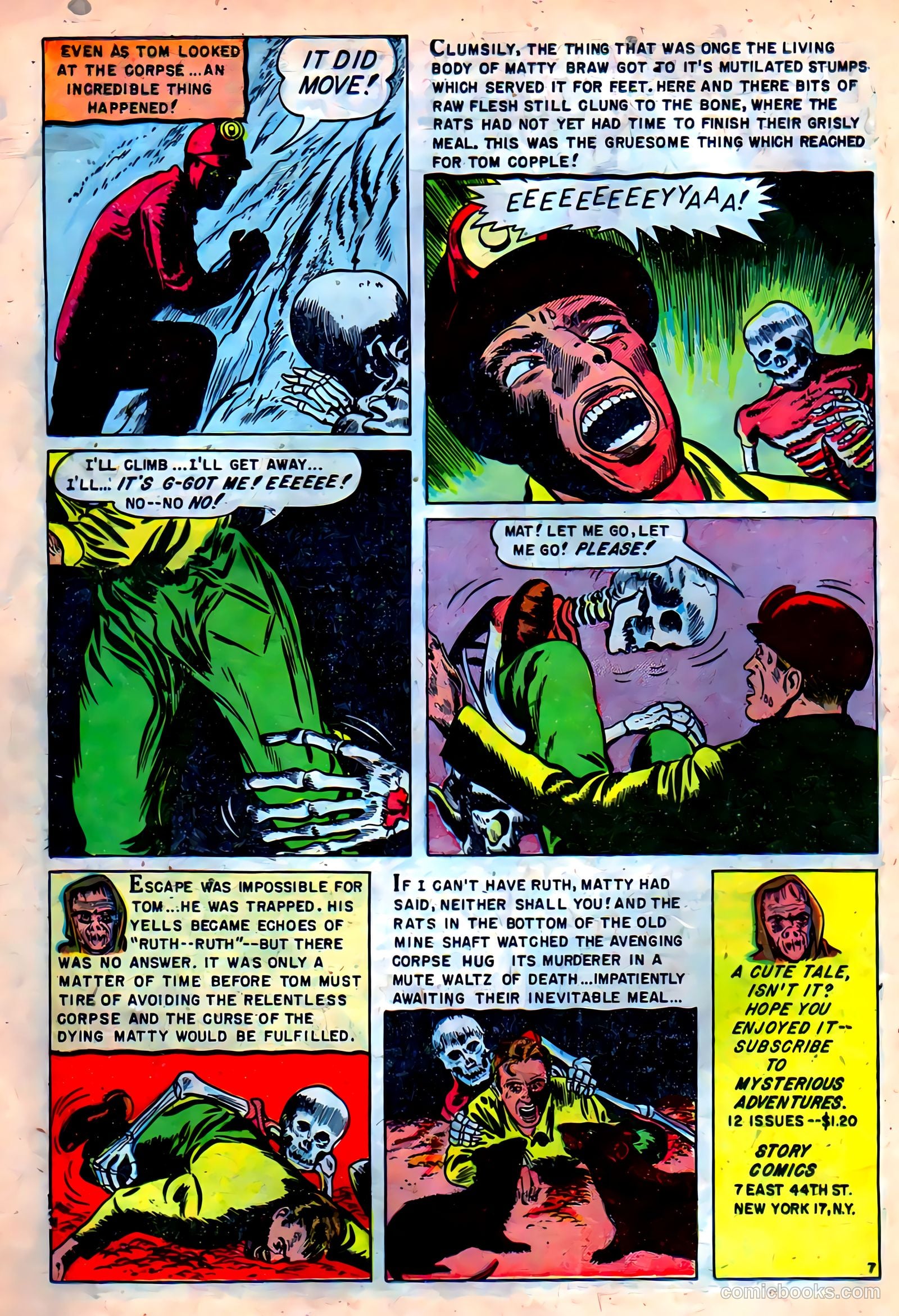 Mysterious Adventures #3 — page 16 of 36