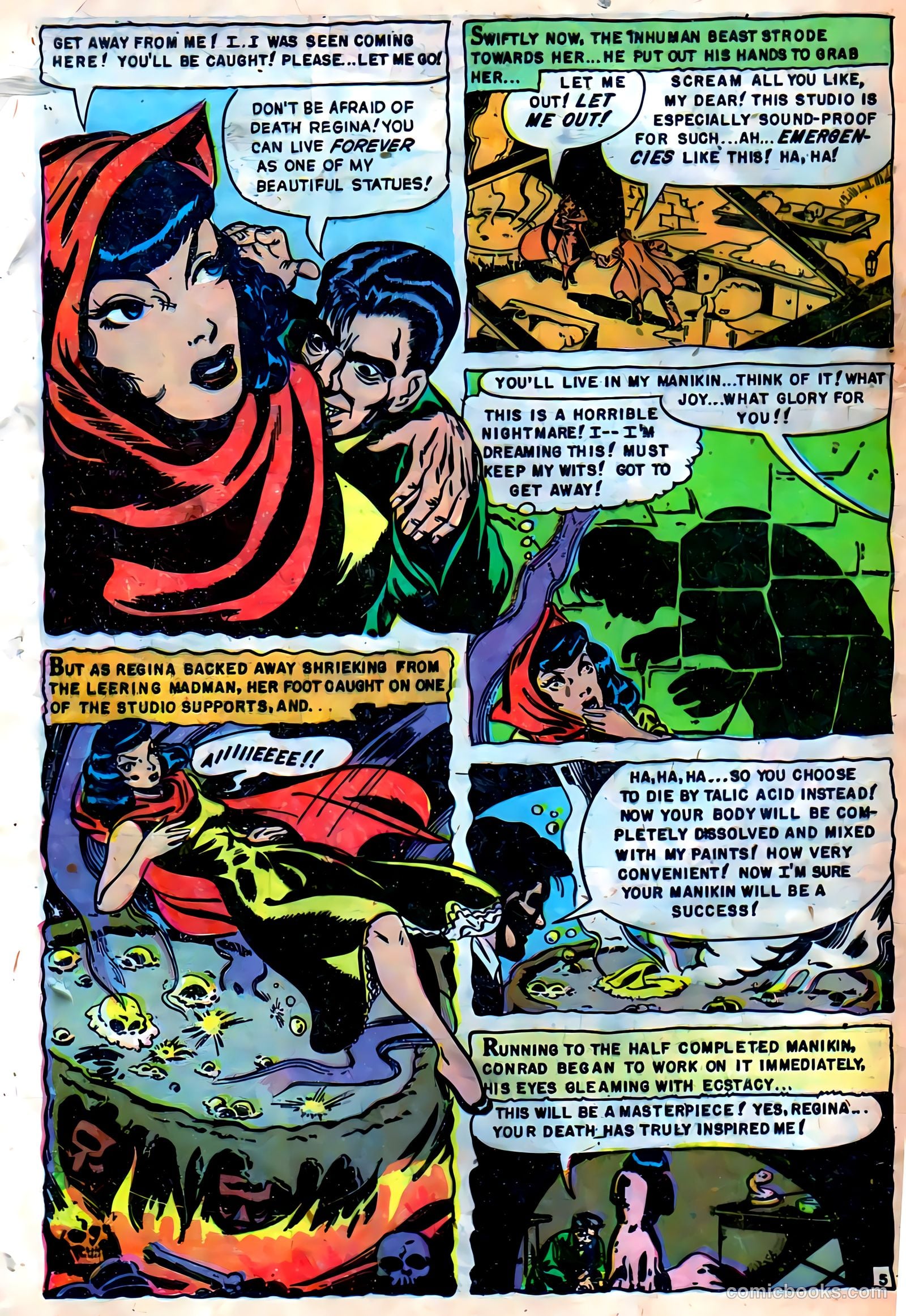 Mysterious Adventures #3 — page 30 of 36