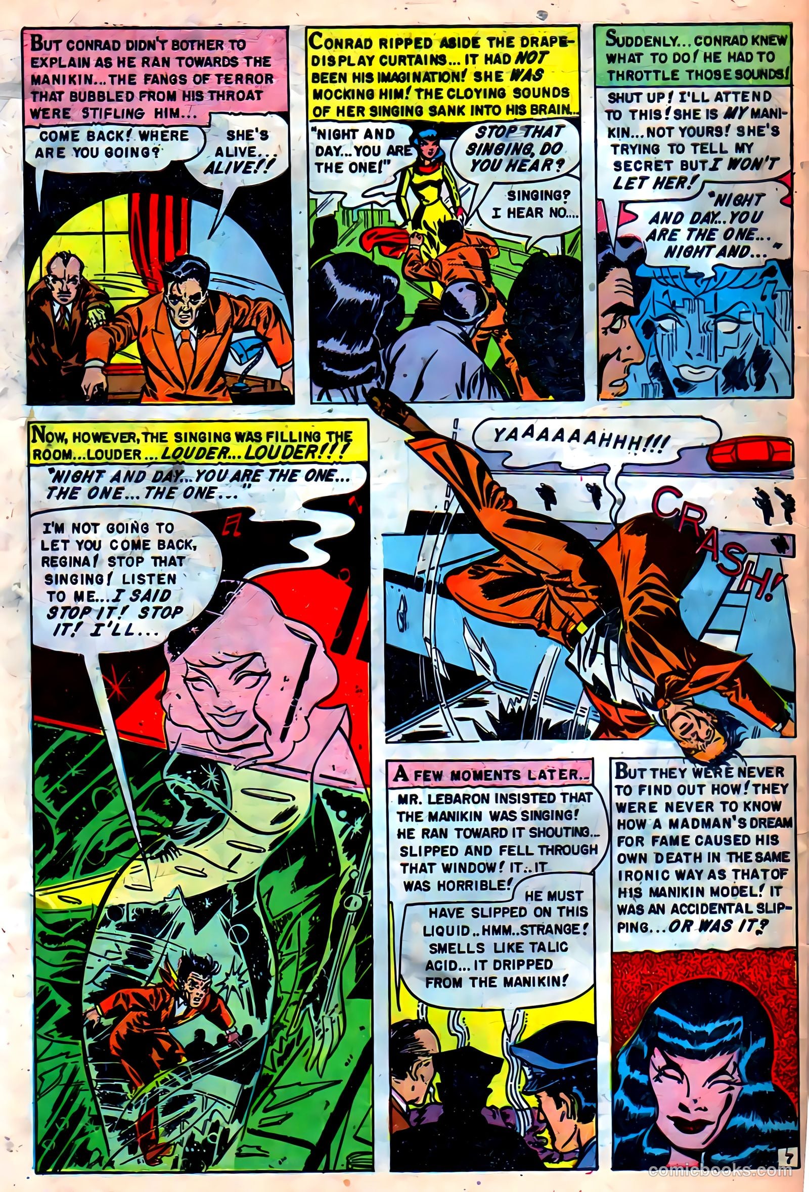 Mysterious Adventures #3 — page 32 of 36