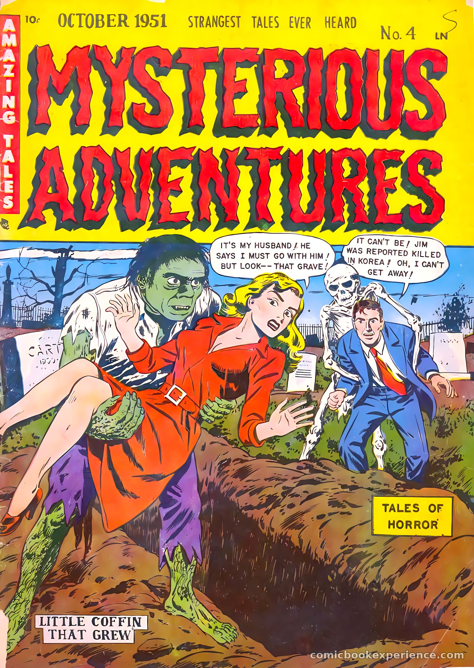 Mysterious Adventures #4 — page 1 of 36
