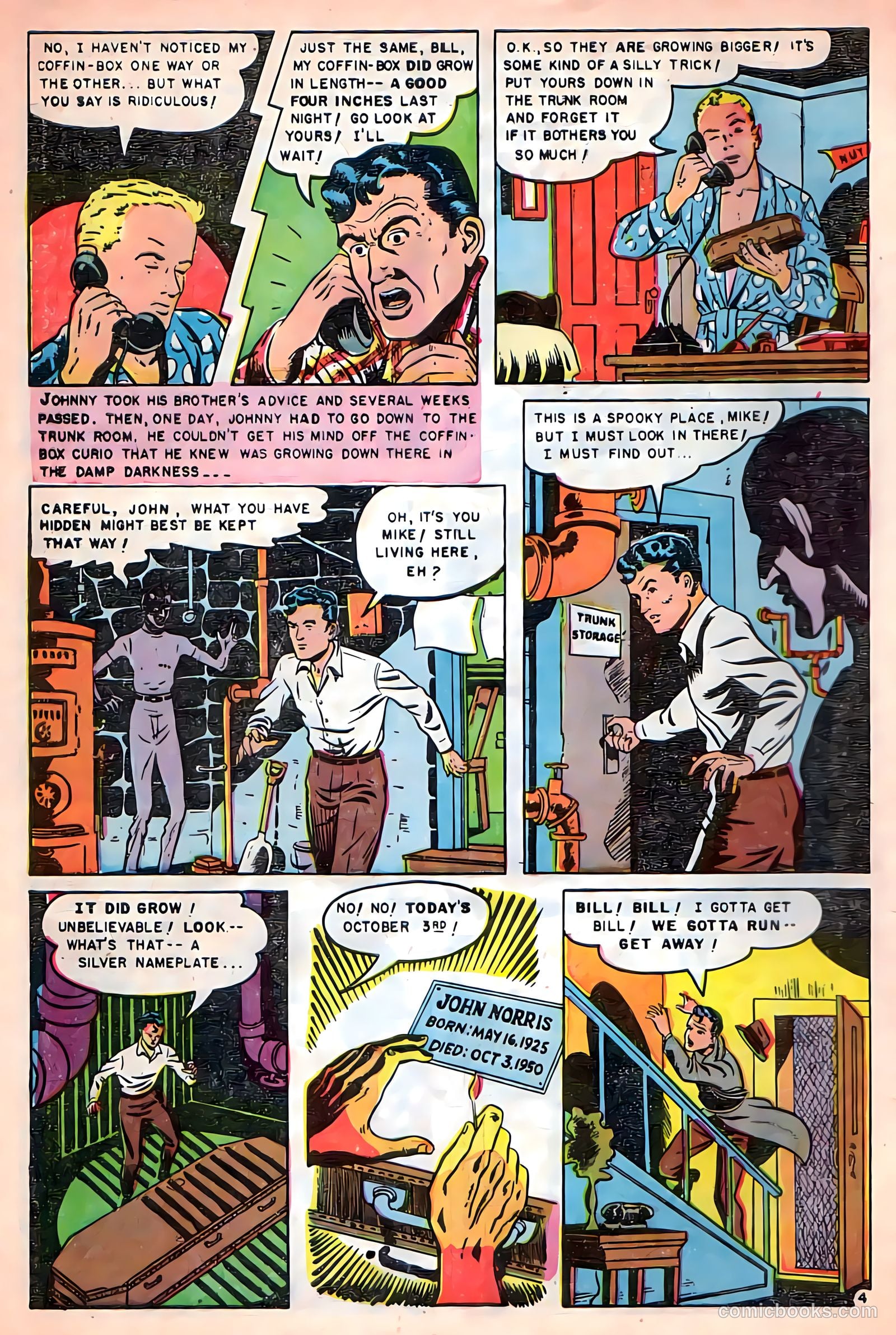 Mysterious Adventures #4 — page 6 of 36