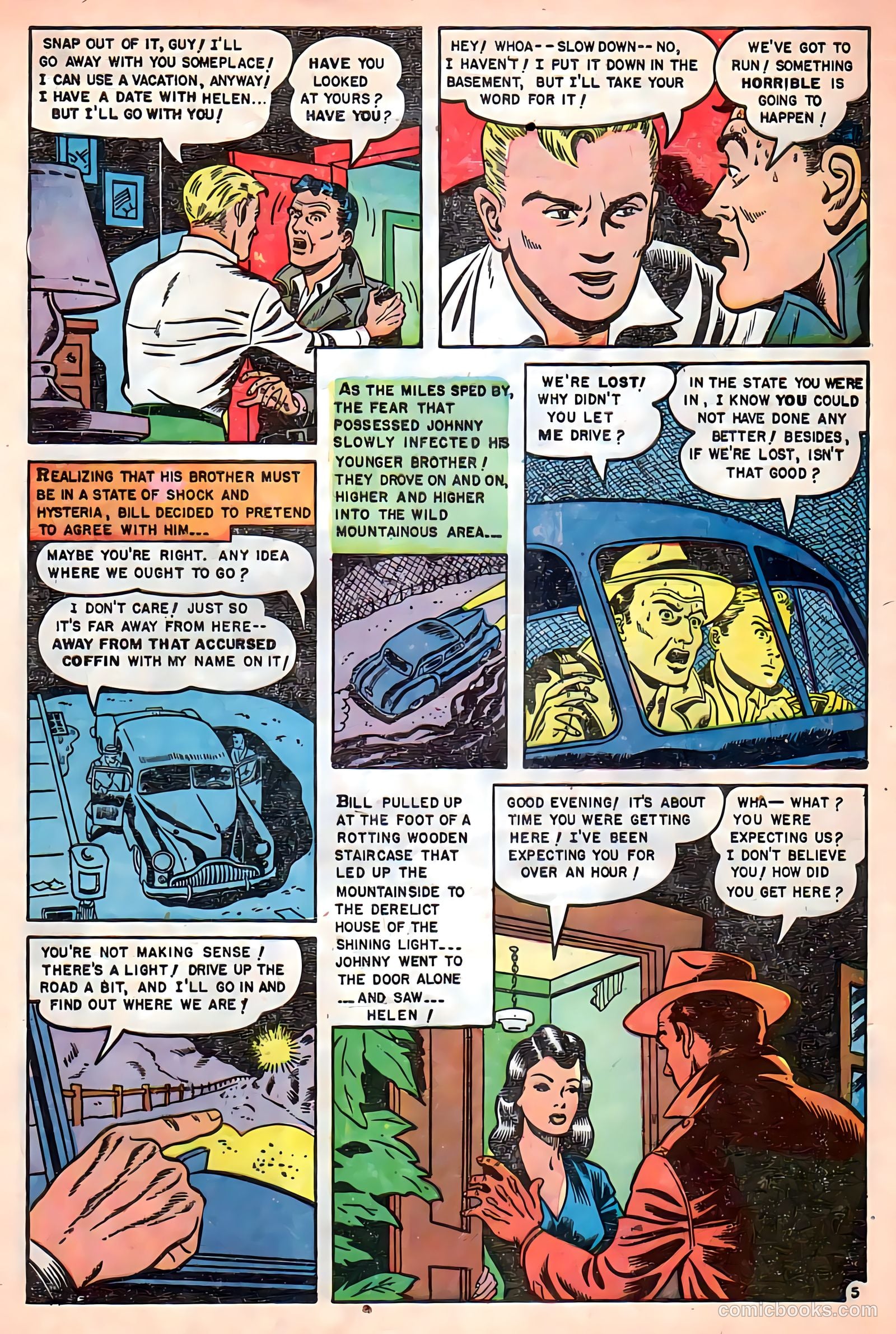 Mysterious Adventures #4 — page 7 of 36