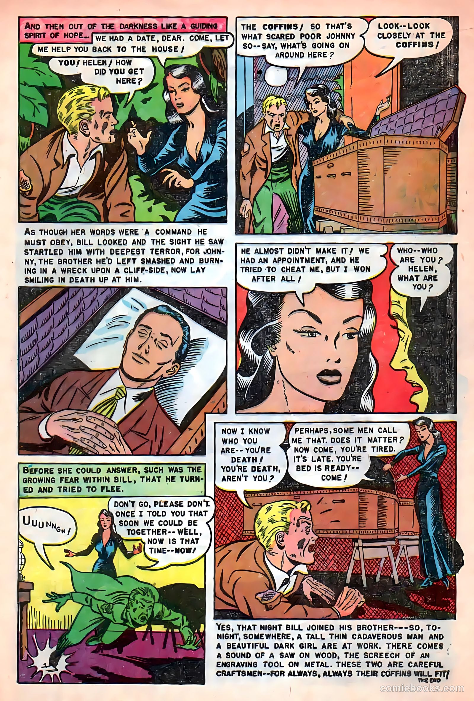Mysterious Adventures #4 — page 9 of 36