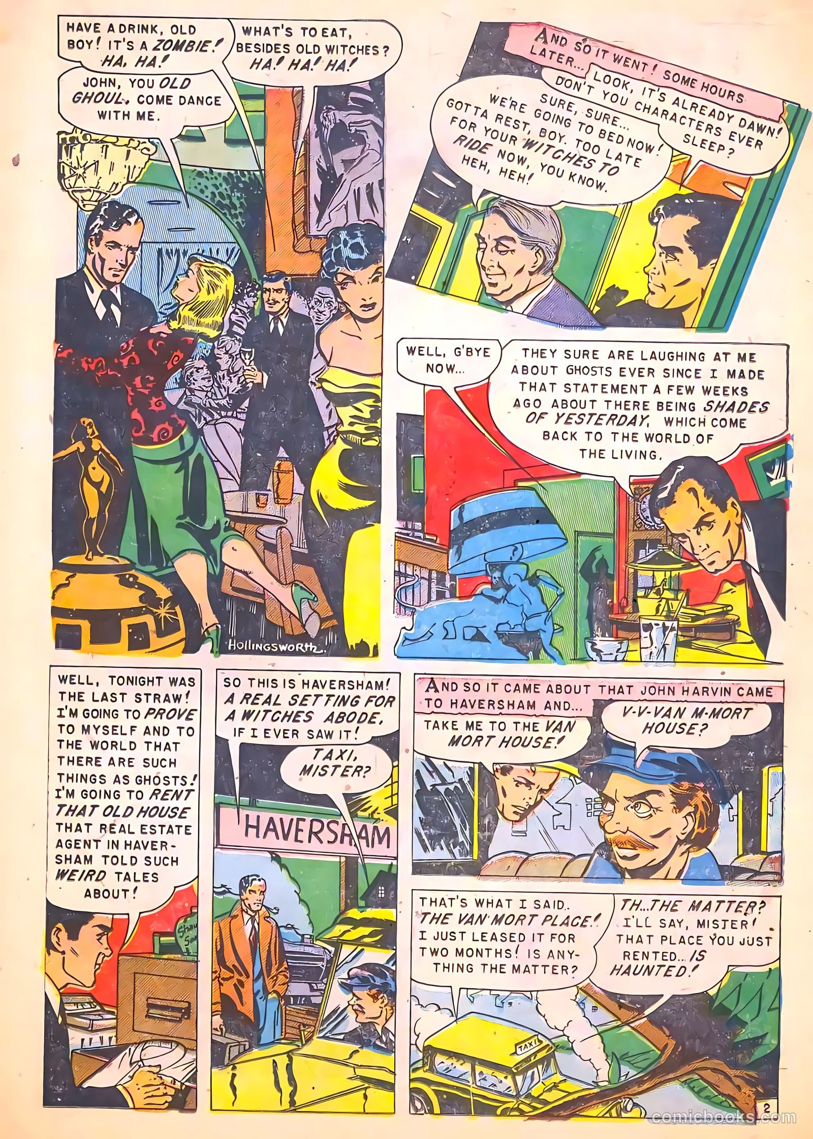 Mysterious Adventures #4 — page 11 of 36