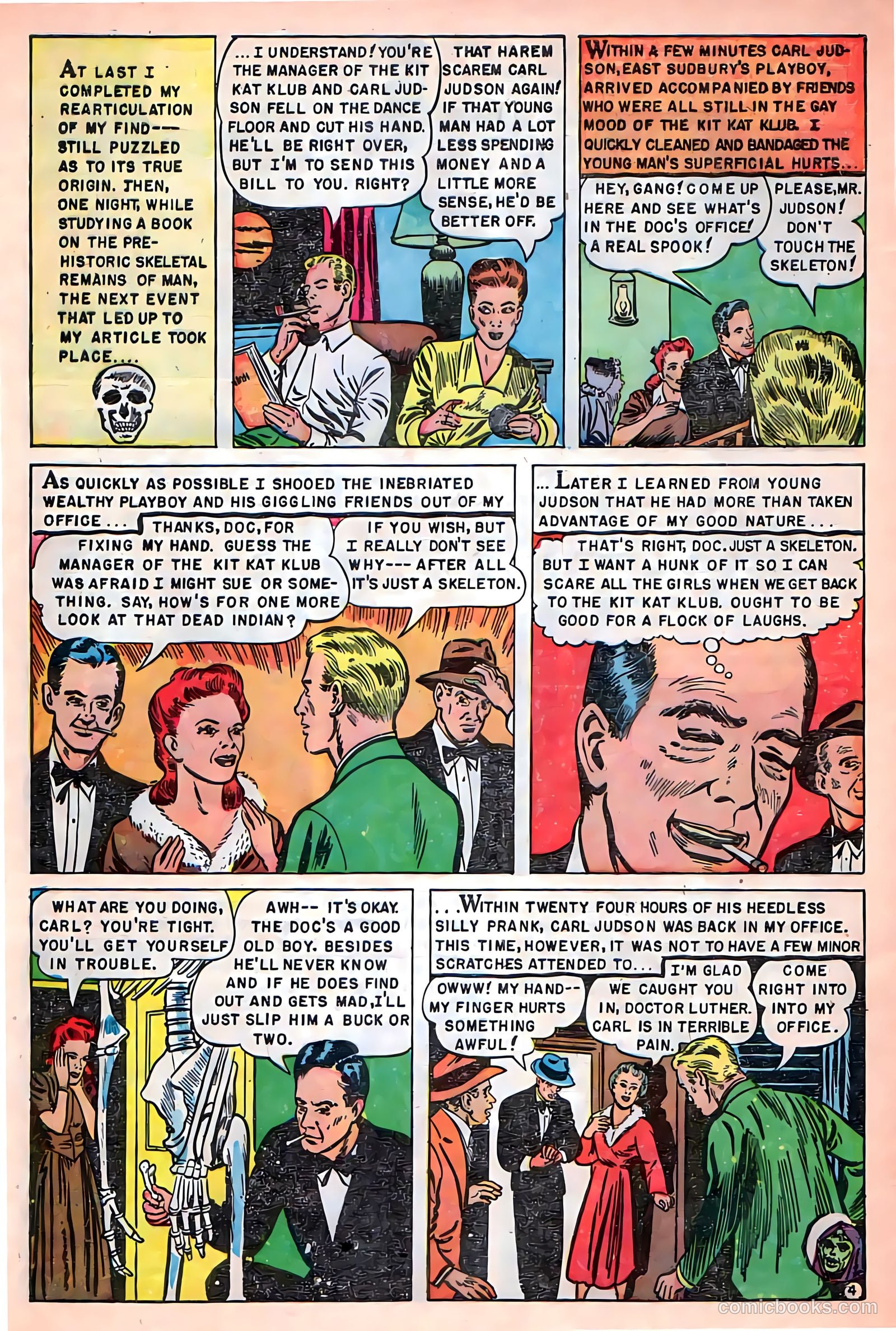 Mysterious Adventures #4 — page 31 of 36