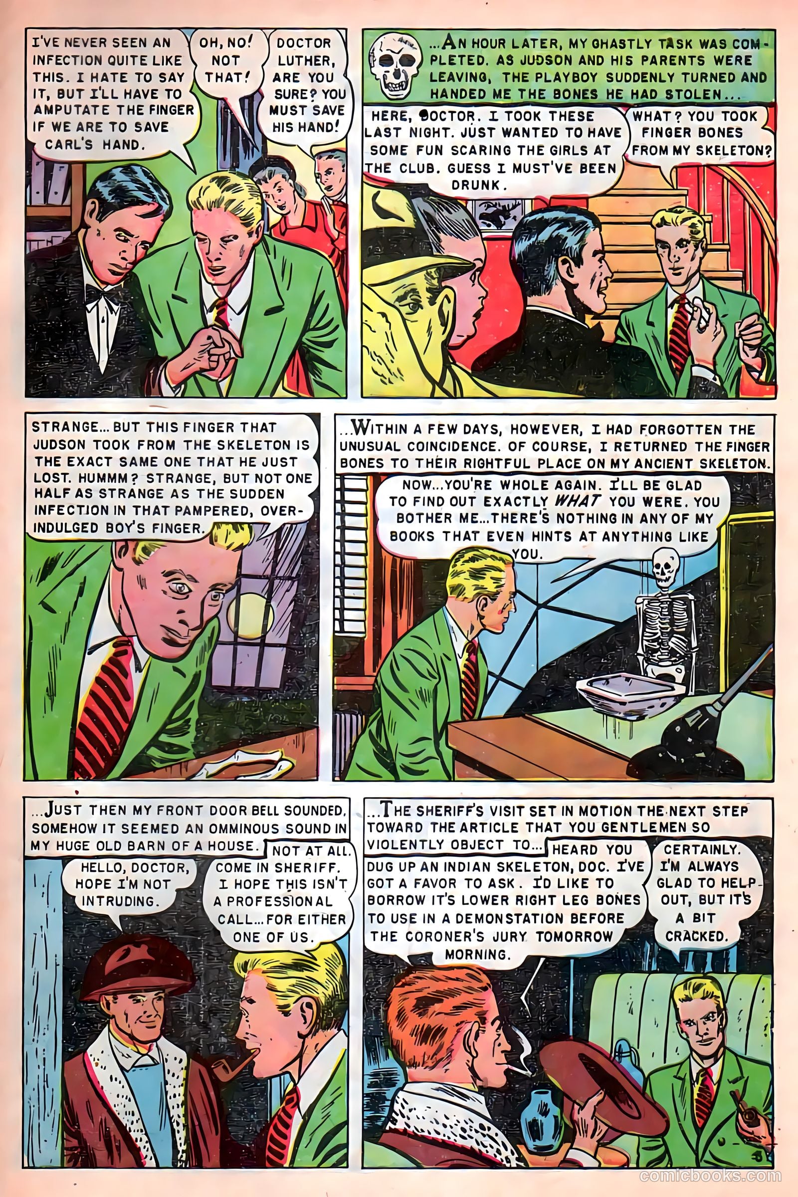 Mysterious Adventures #4 — page 32 of 36