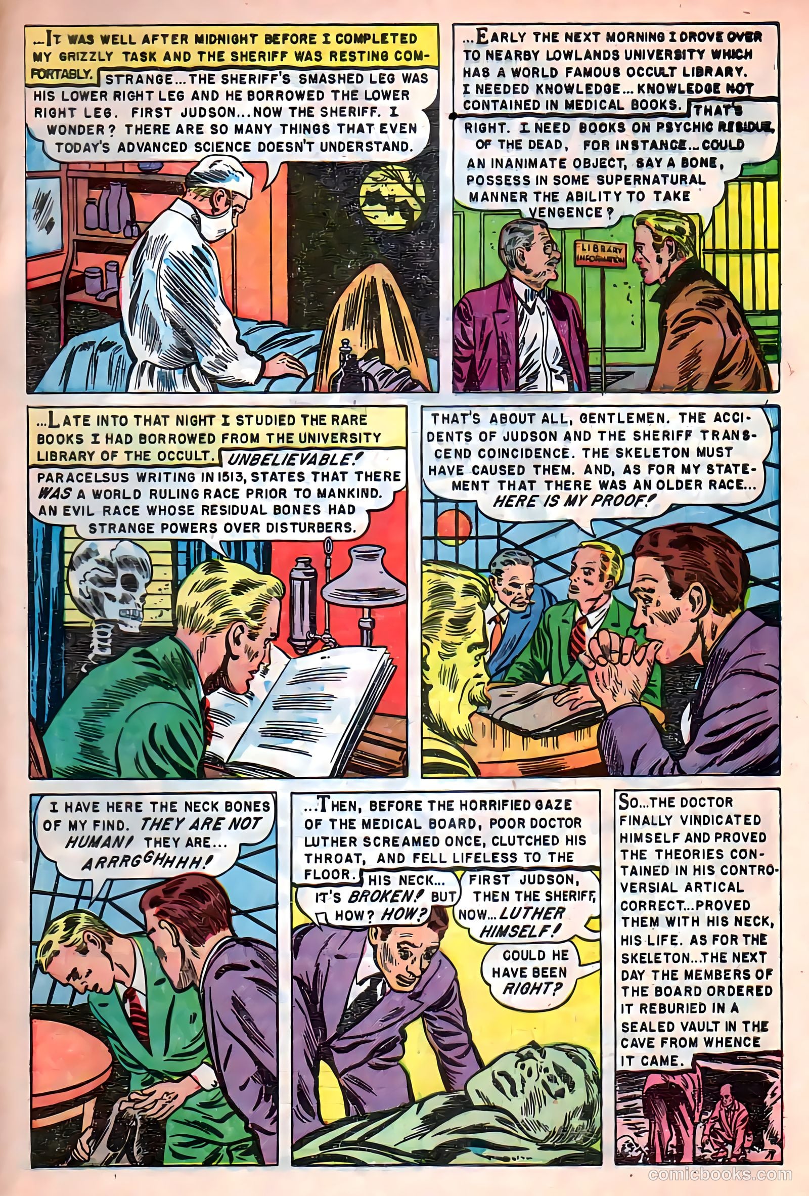 Mysterious Adventures #4 — page 34 of 36