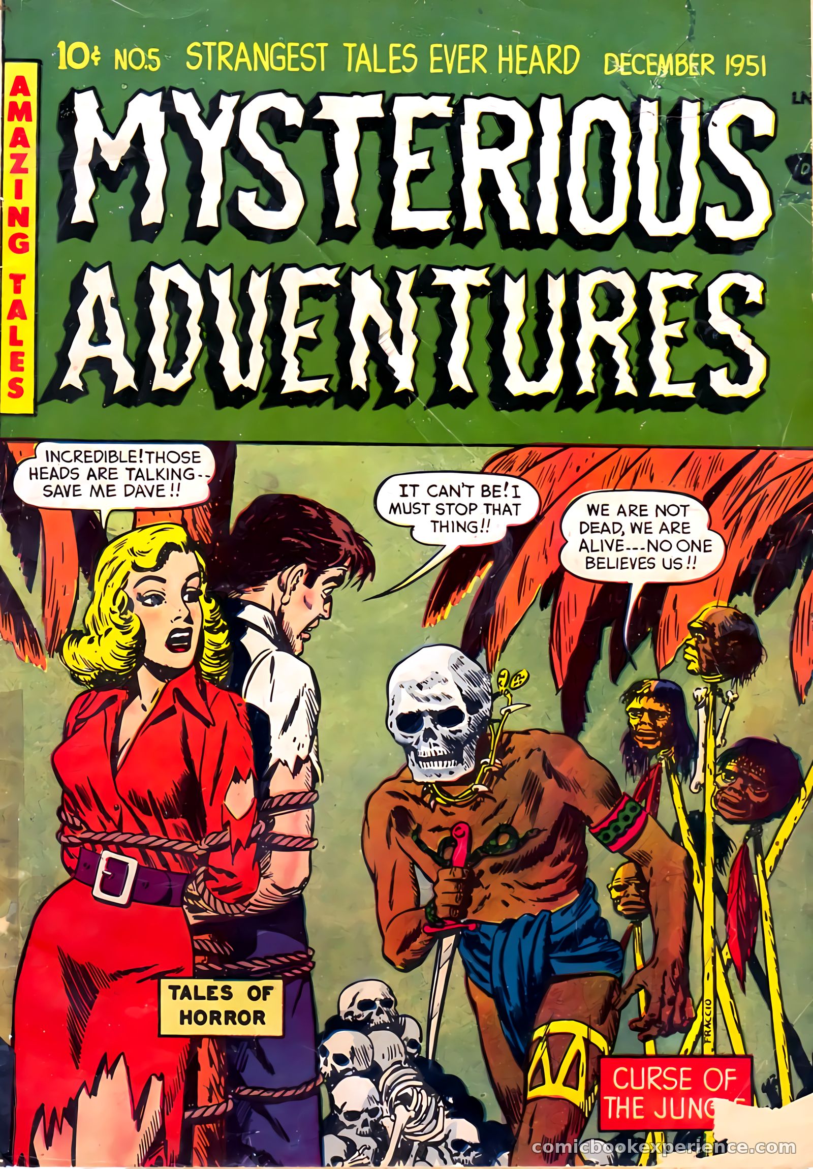 Mysterious Adventures #5 — page 1 of 36