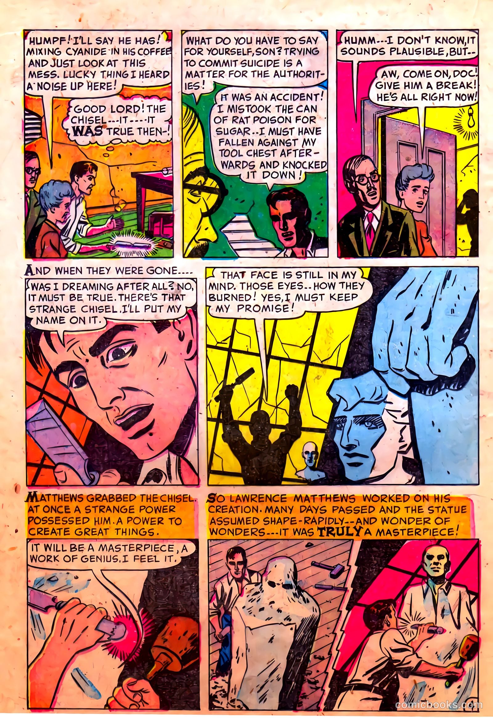 Mysterious Adventures #5 — page 20 of 36