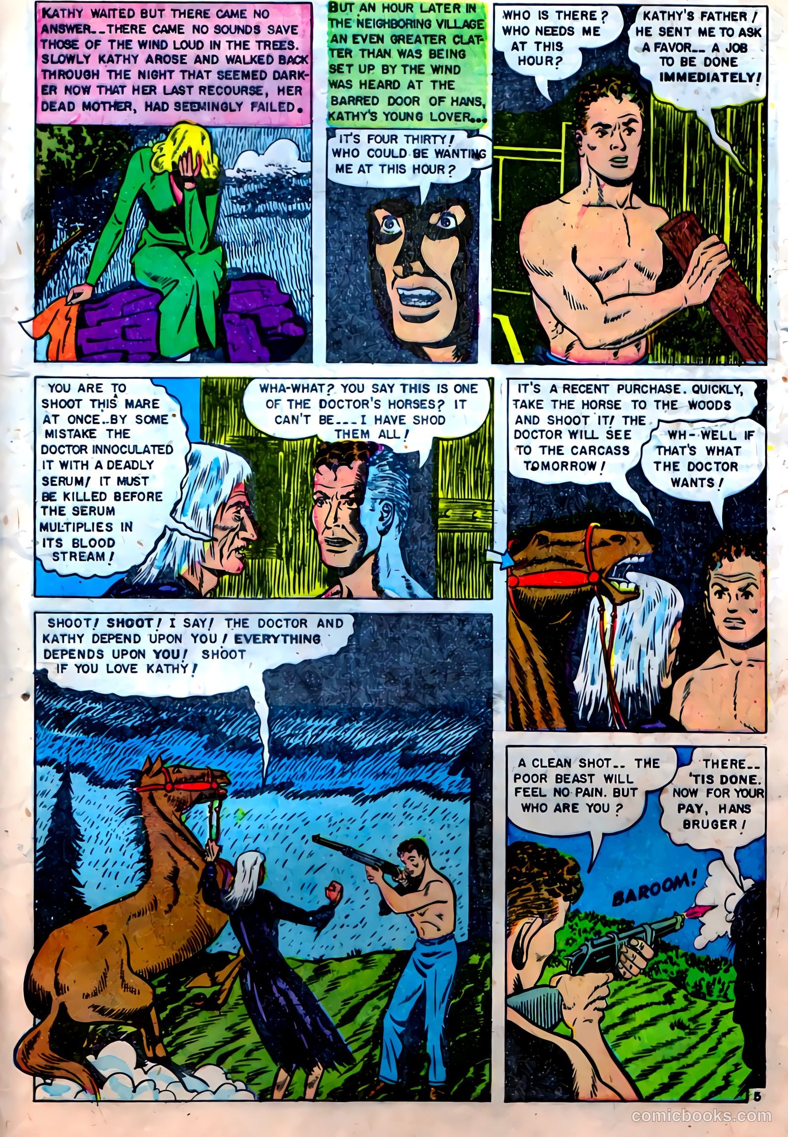 Mysterious Adventures #5 — page 31 of 36