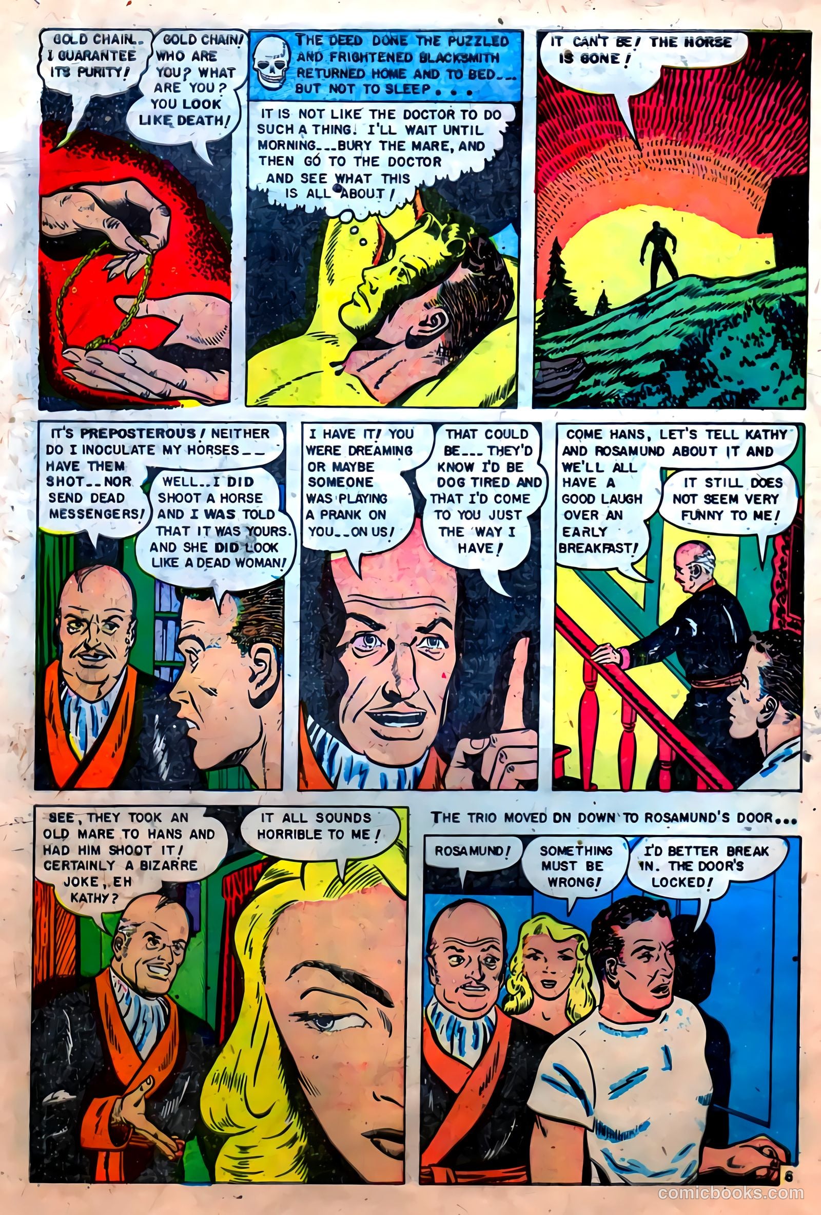 Mysterious Adventures #5 — page 32 of 36