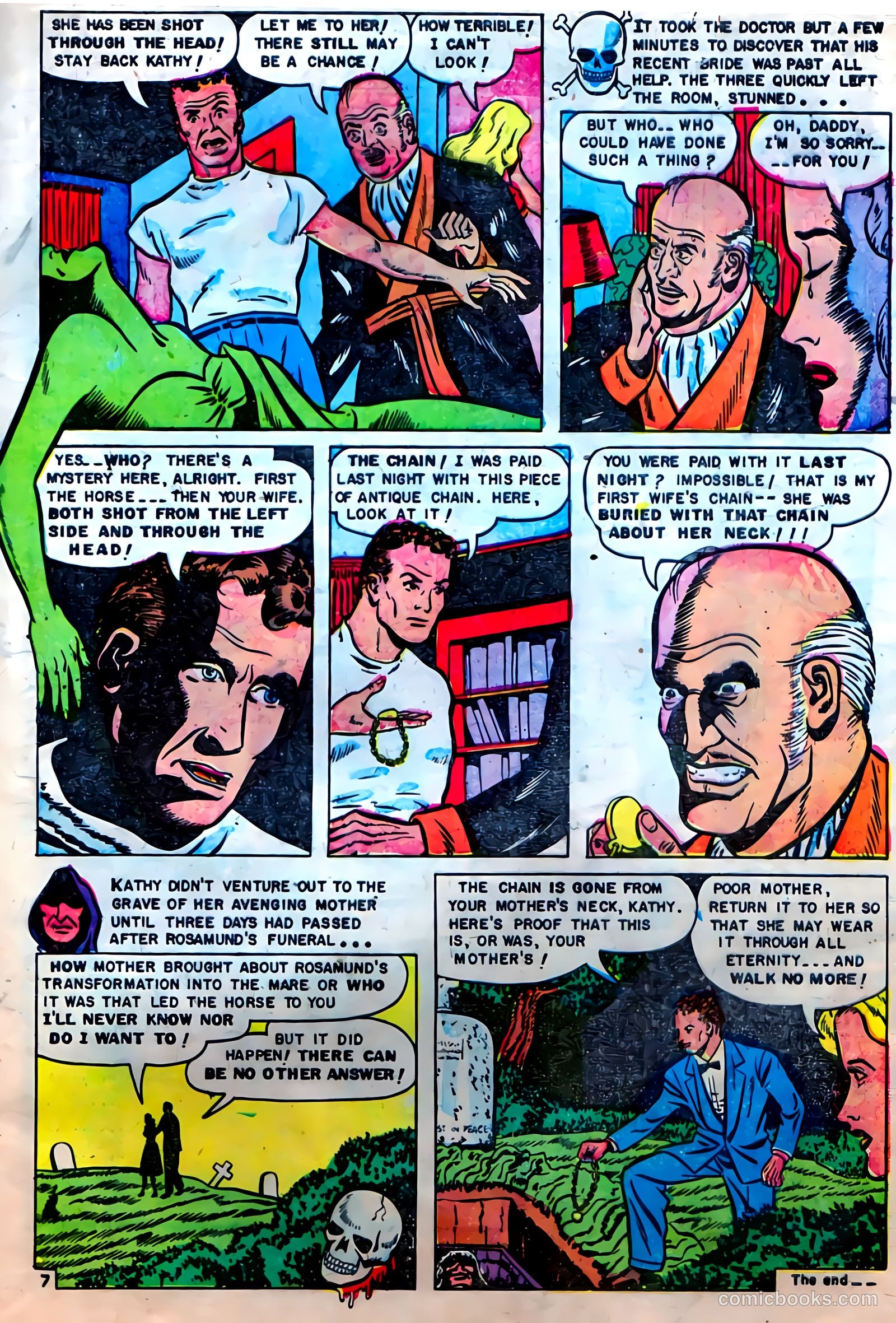 Mysterious Adventures #5 — page 33 of 36