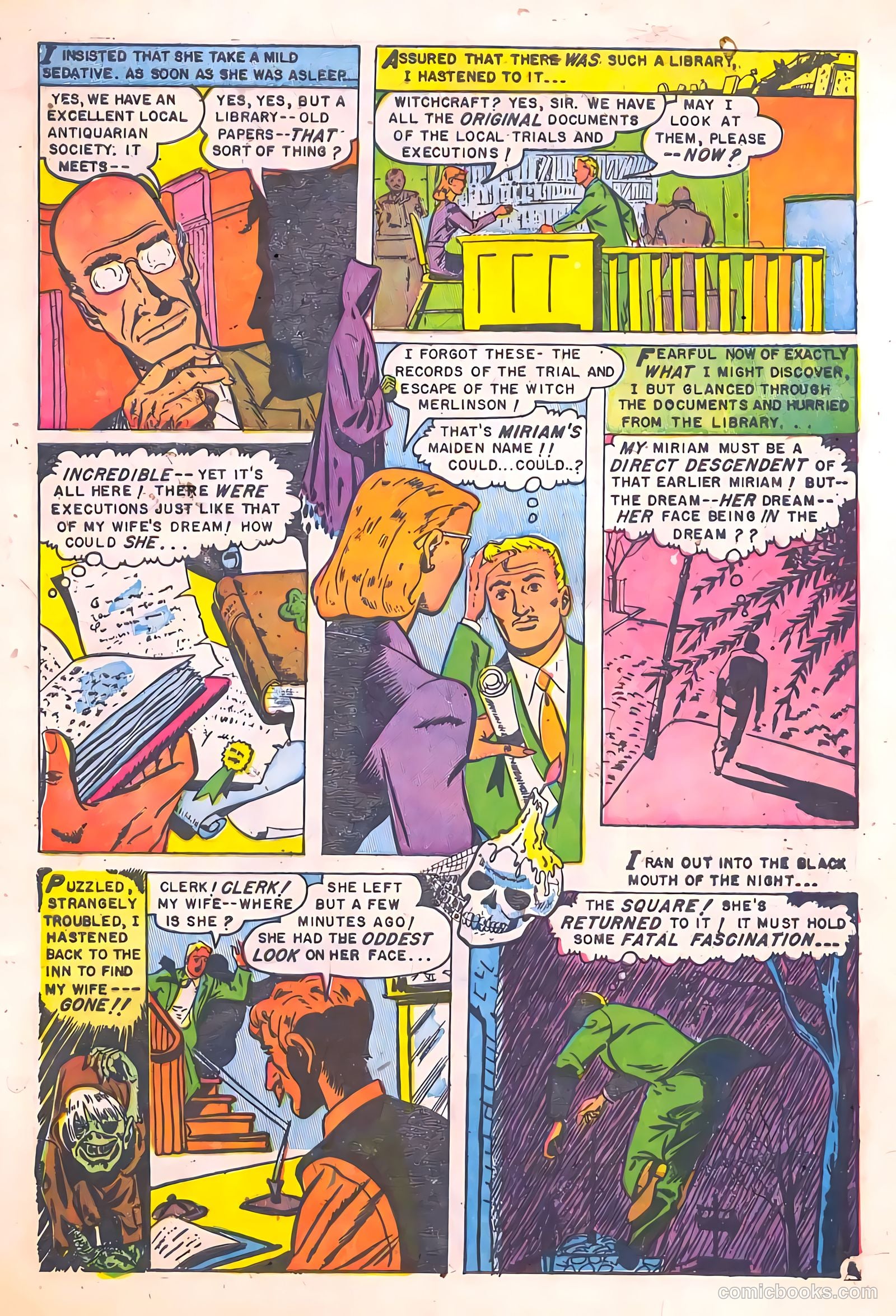Mysterious Adventures #6 — page 7 of 36