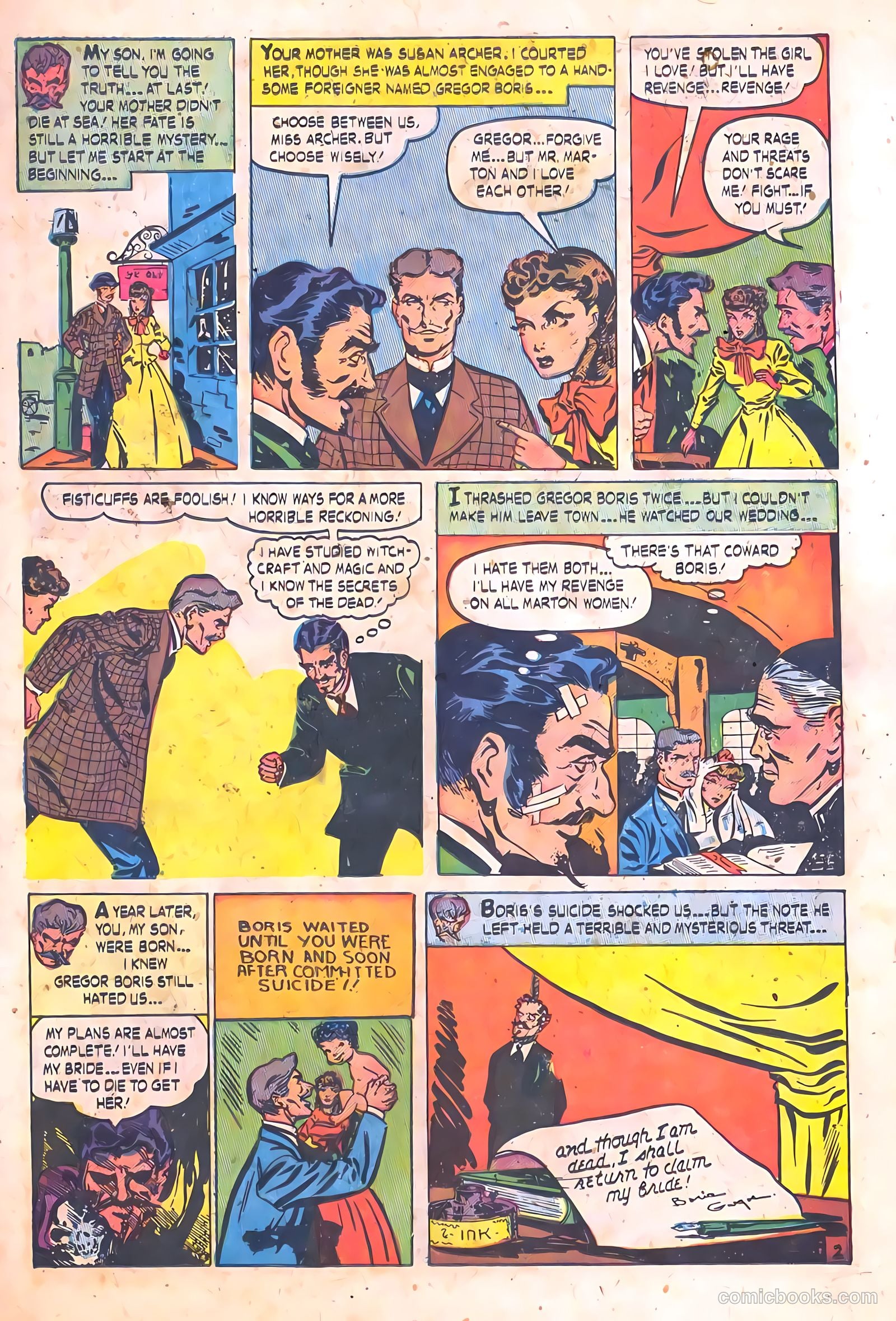 Mysterious Adventures #6 — page 11 of 36