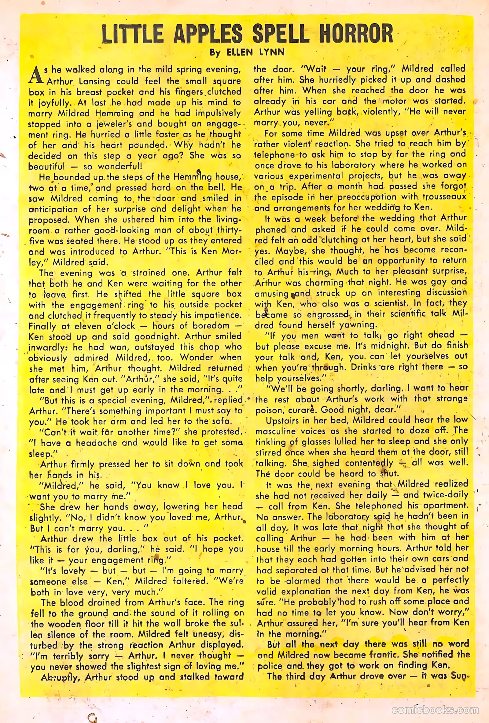 Mysterious Adventures #6 — page 18 of 36
