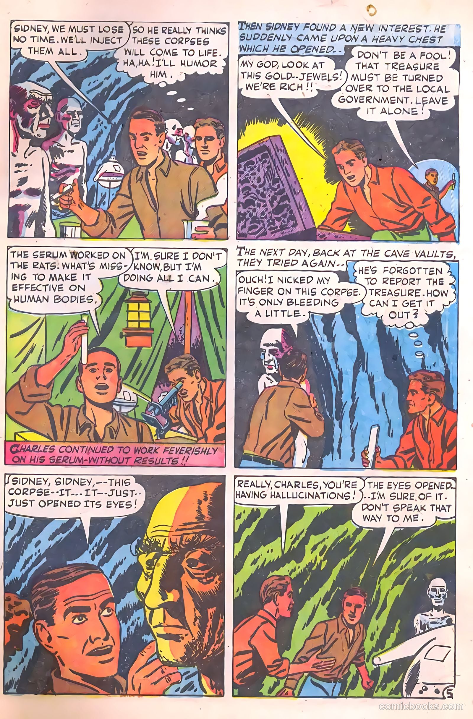 Mysterious Adventures #6 — page 31 of 36