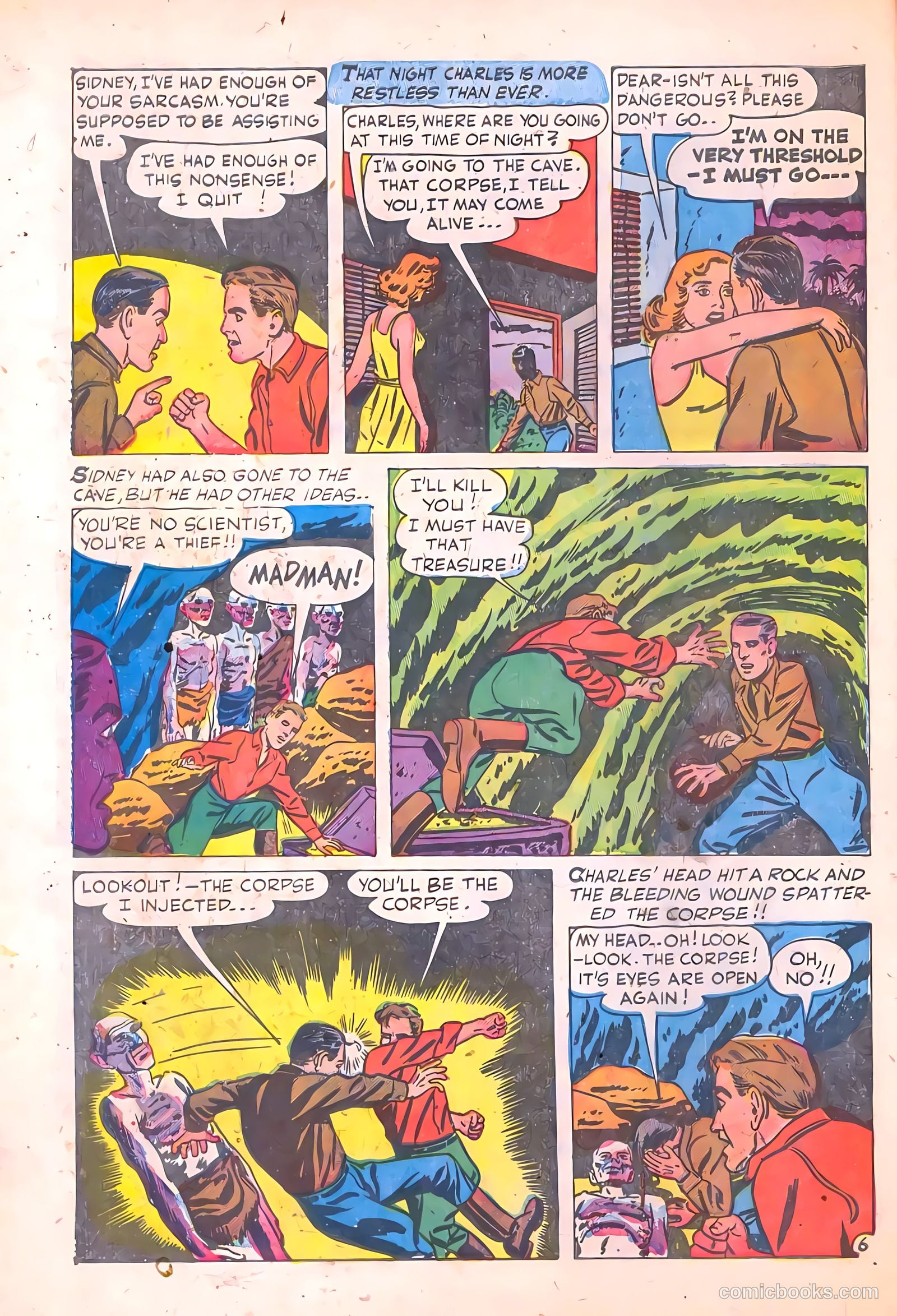 Mysterious Adventures #6 — page 32 of 36