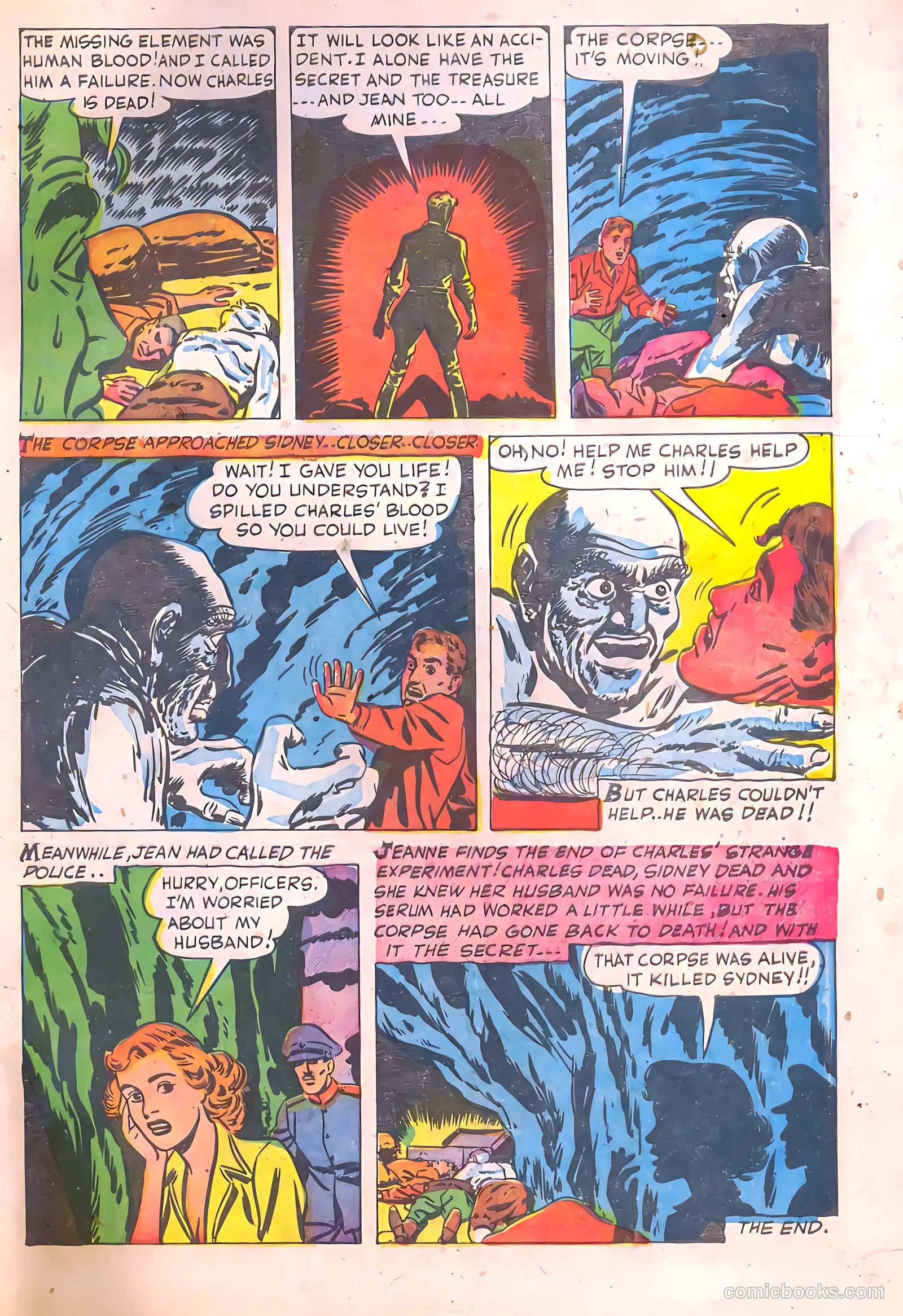 Mysterious Adventures #6 — page 33 of 36