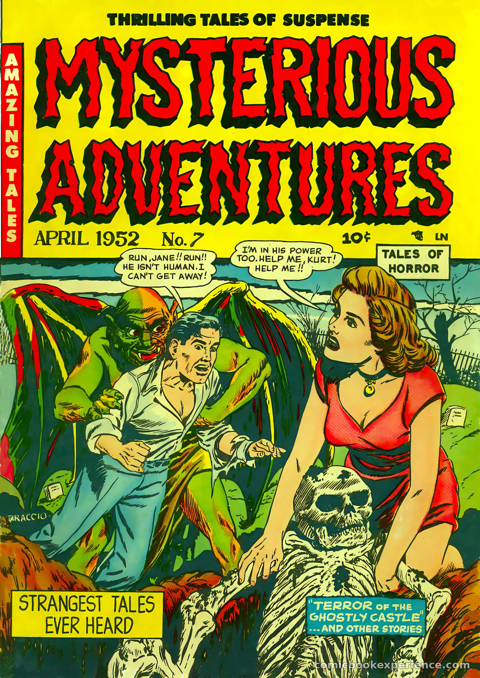 Mysterious Adventures #7 — page 1 of 36