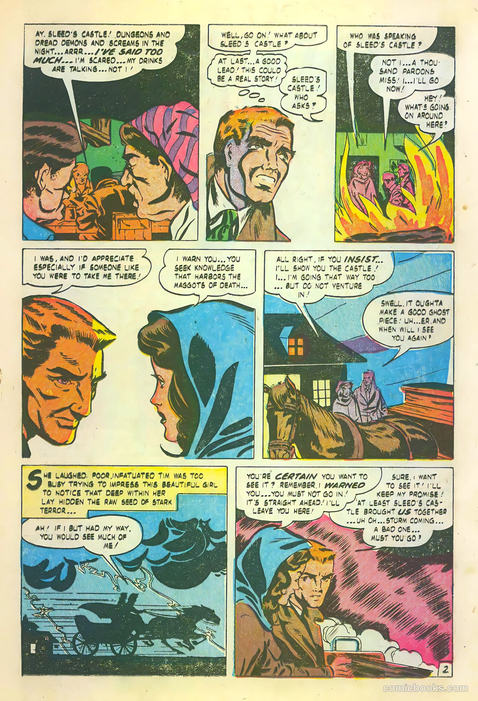 Mysterious Adventures #7 — page 11 of 36