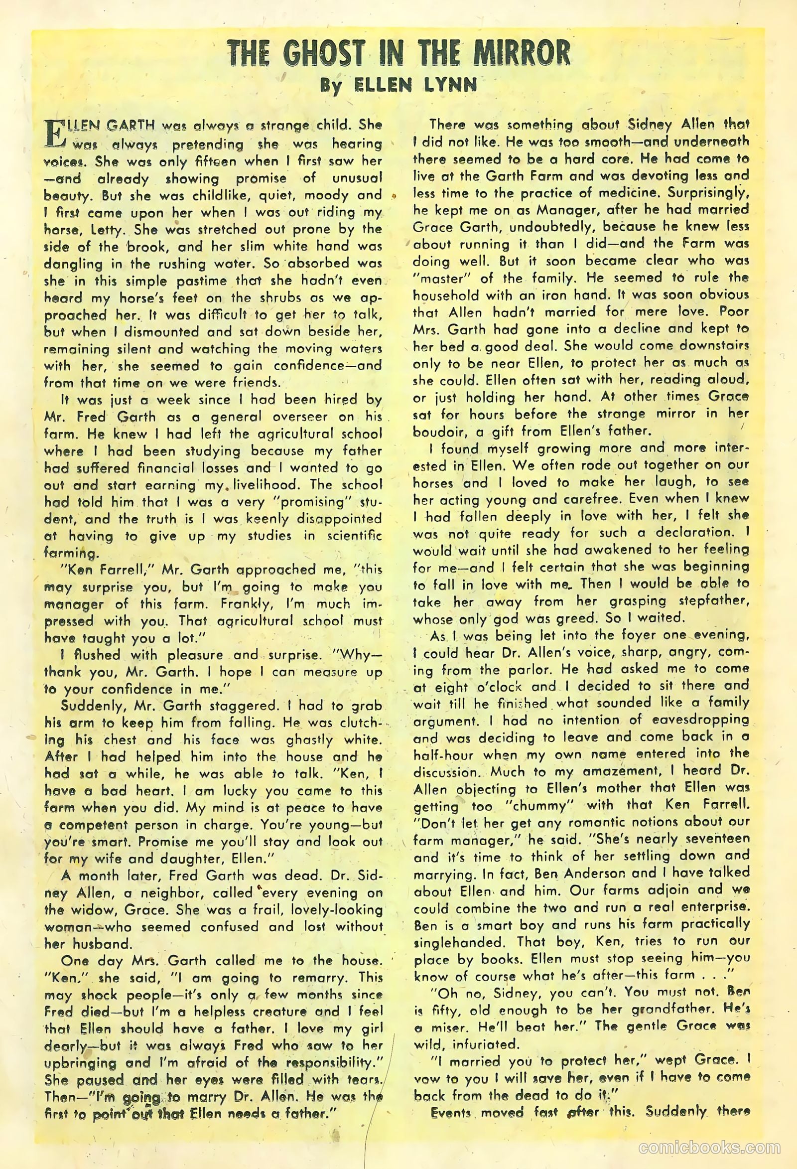 Mysterious Adventures #7 — page 18 of 36