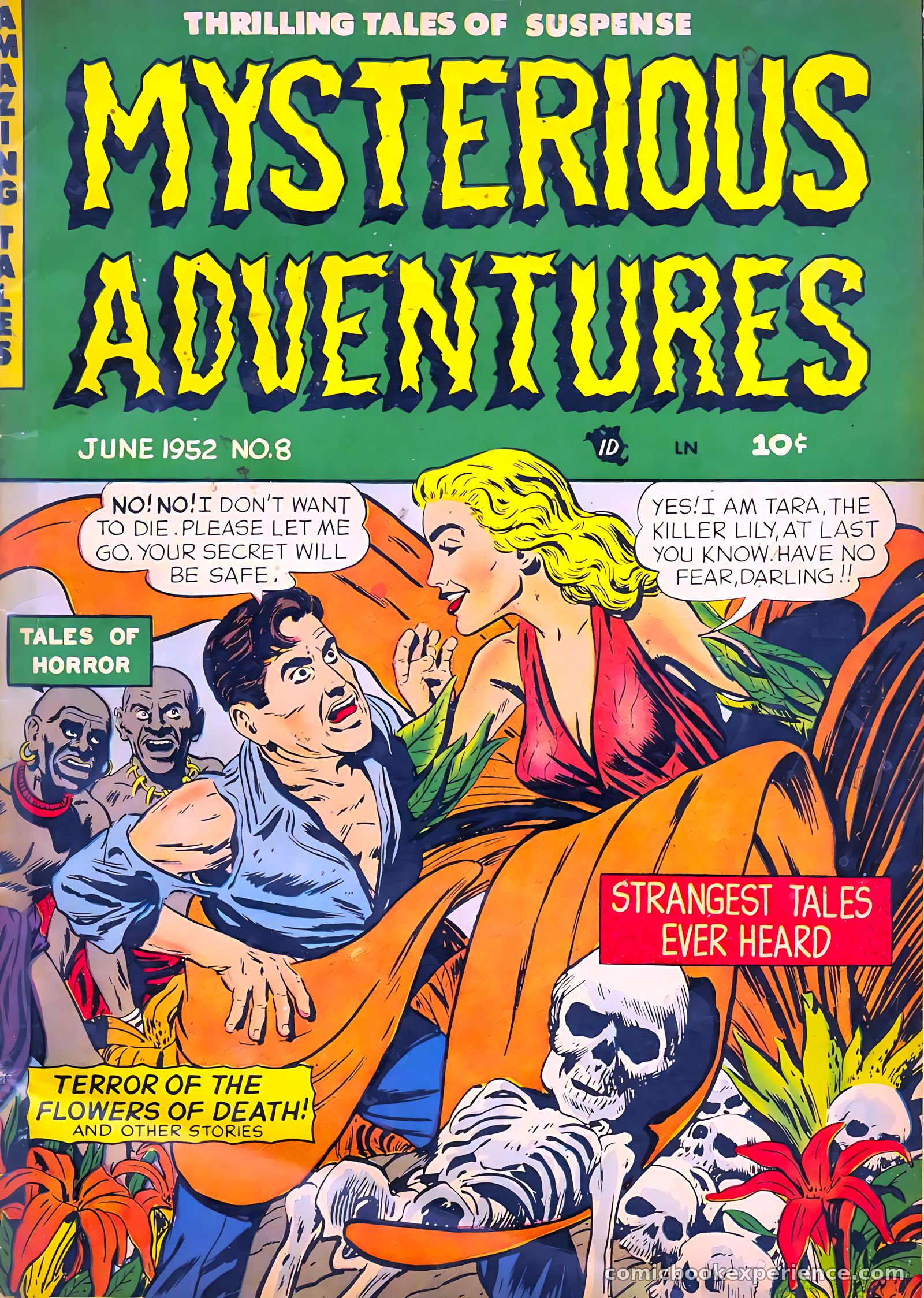 Mysterious Adventures #8 — page 1 of 36