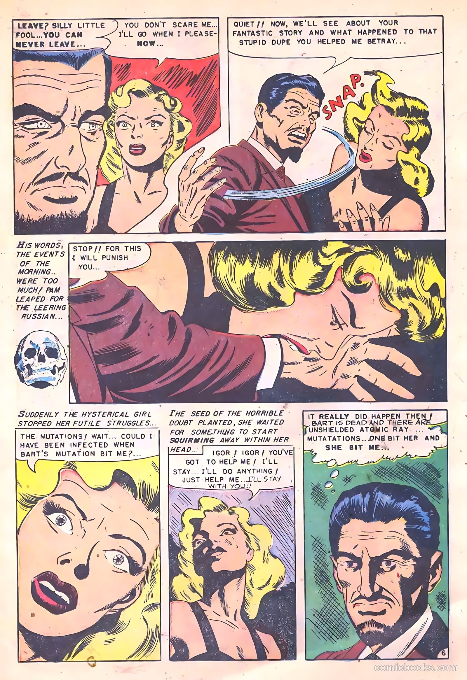 Mysterious Adventures #8 — page 8 of 36