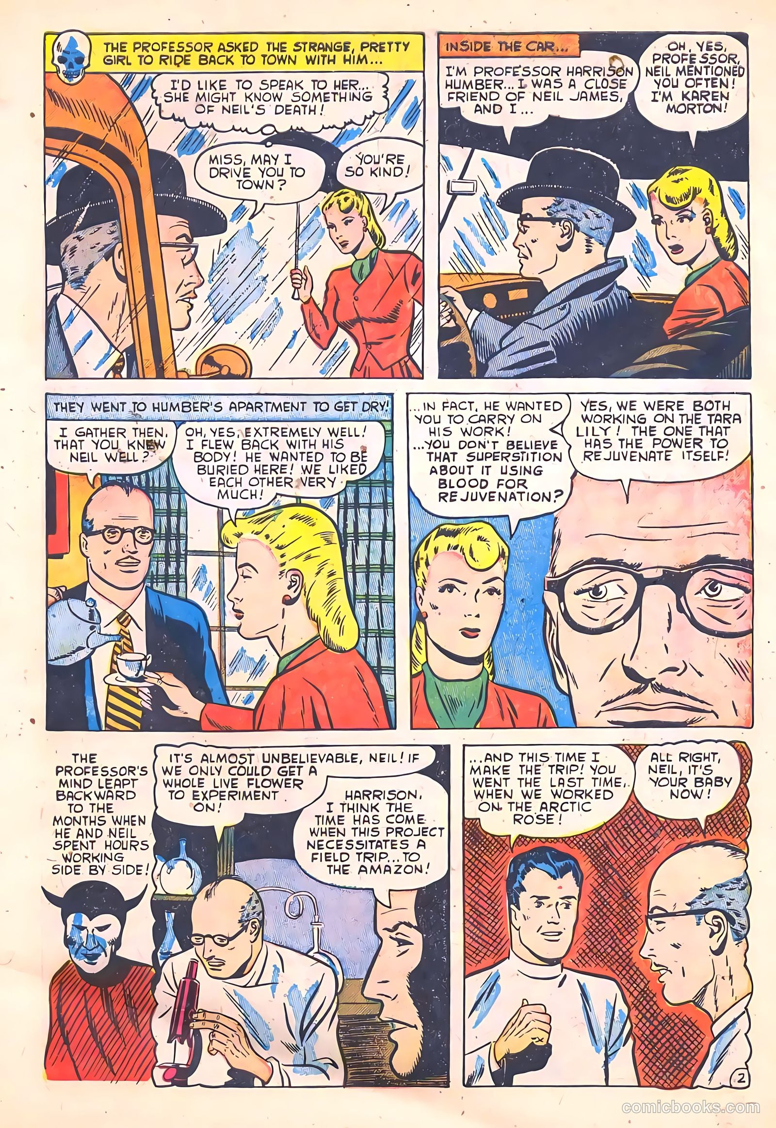 Mysterious Adventures #8 — page 11 of 36