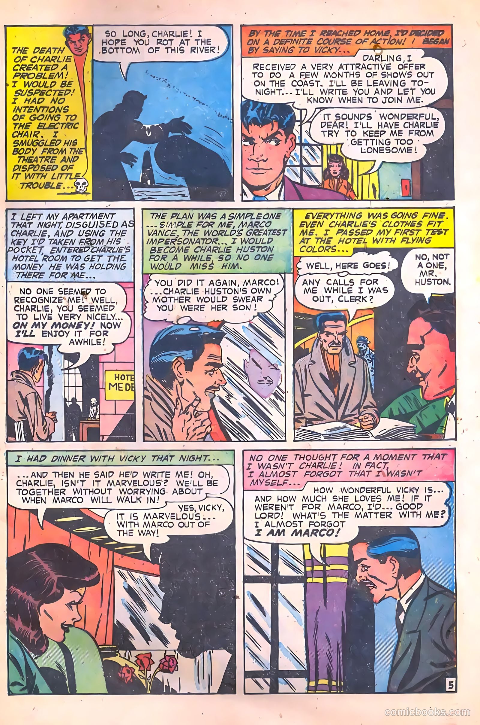 Mysterious Adventures #8 — page 31 of 36