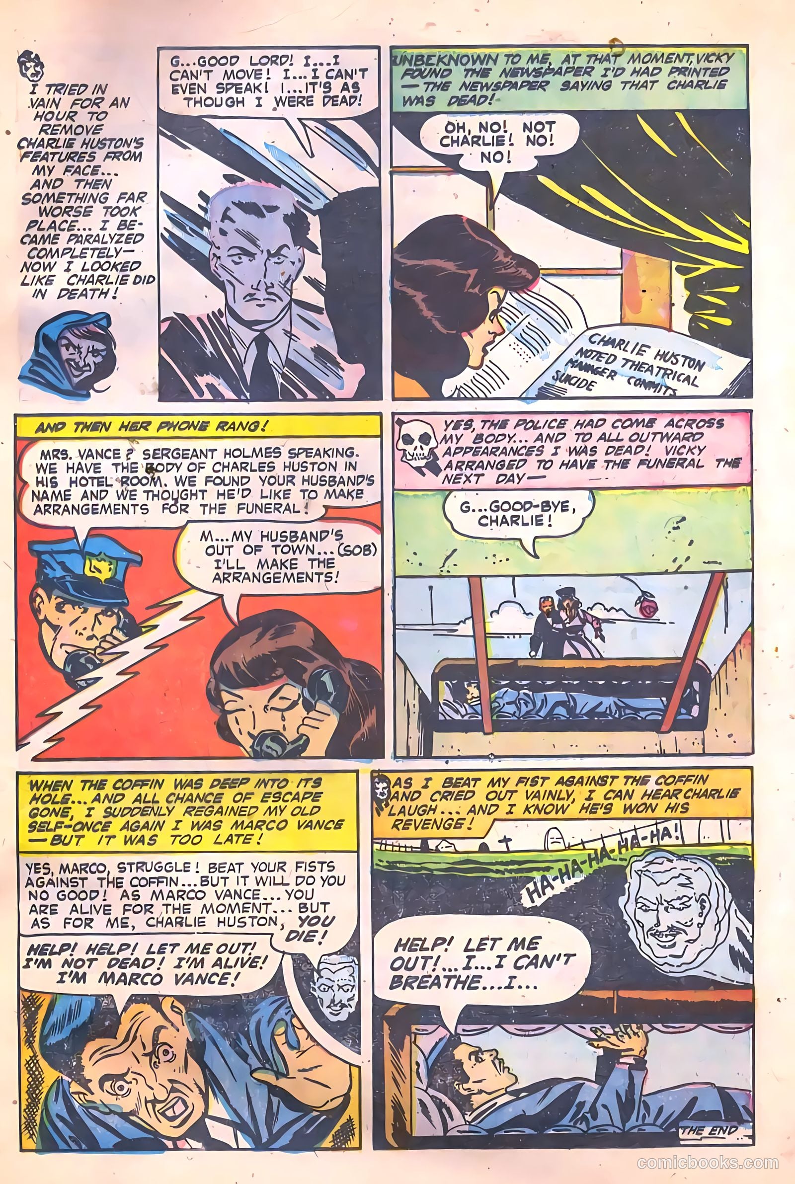 Mysterious Adventures #8 — page 33 of 36