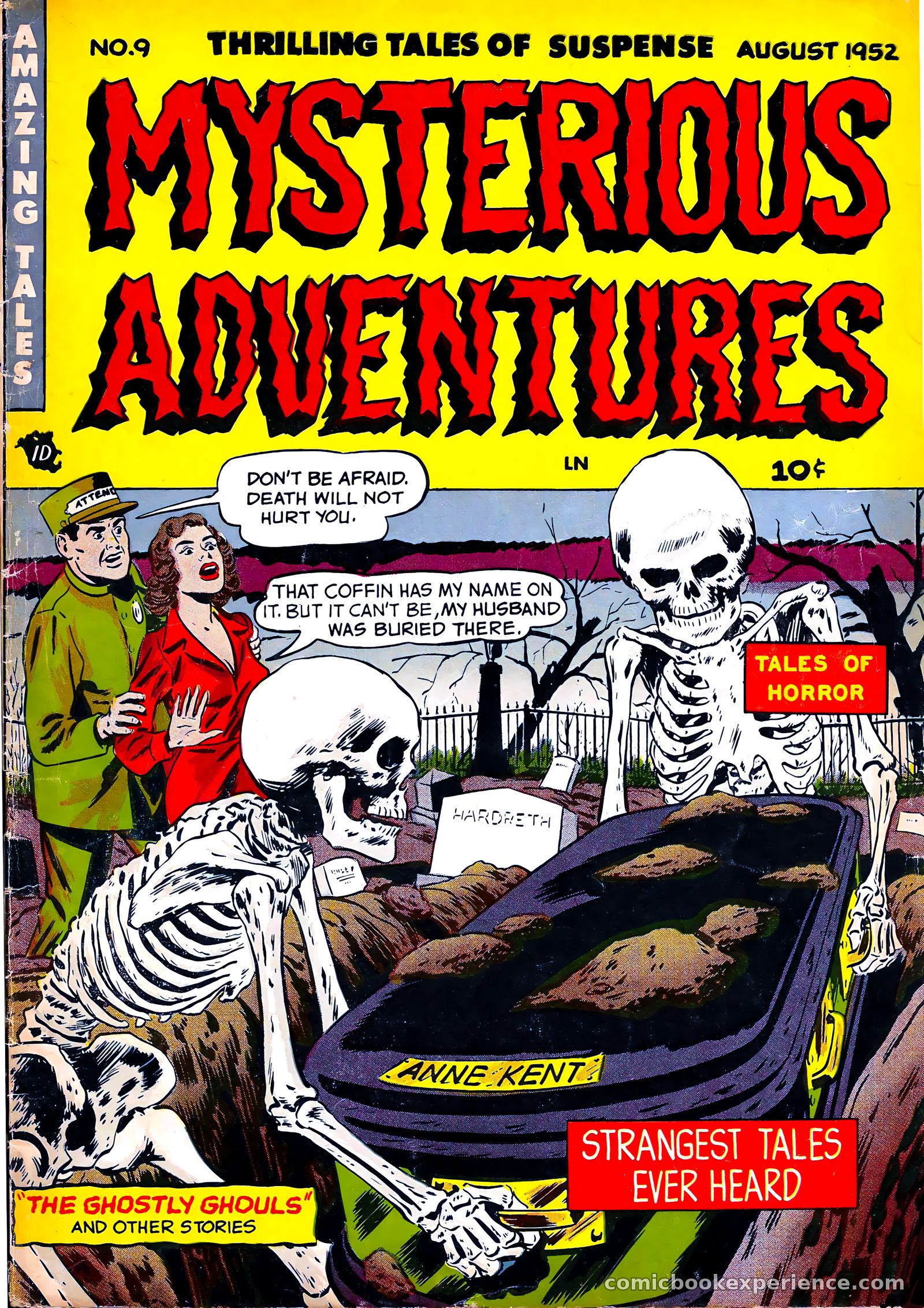 Mysterious Adventures #9 — page 1 of 36